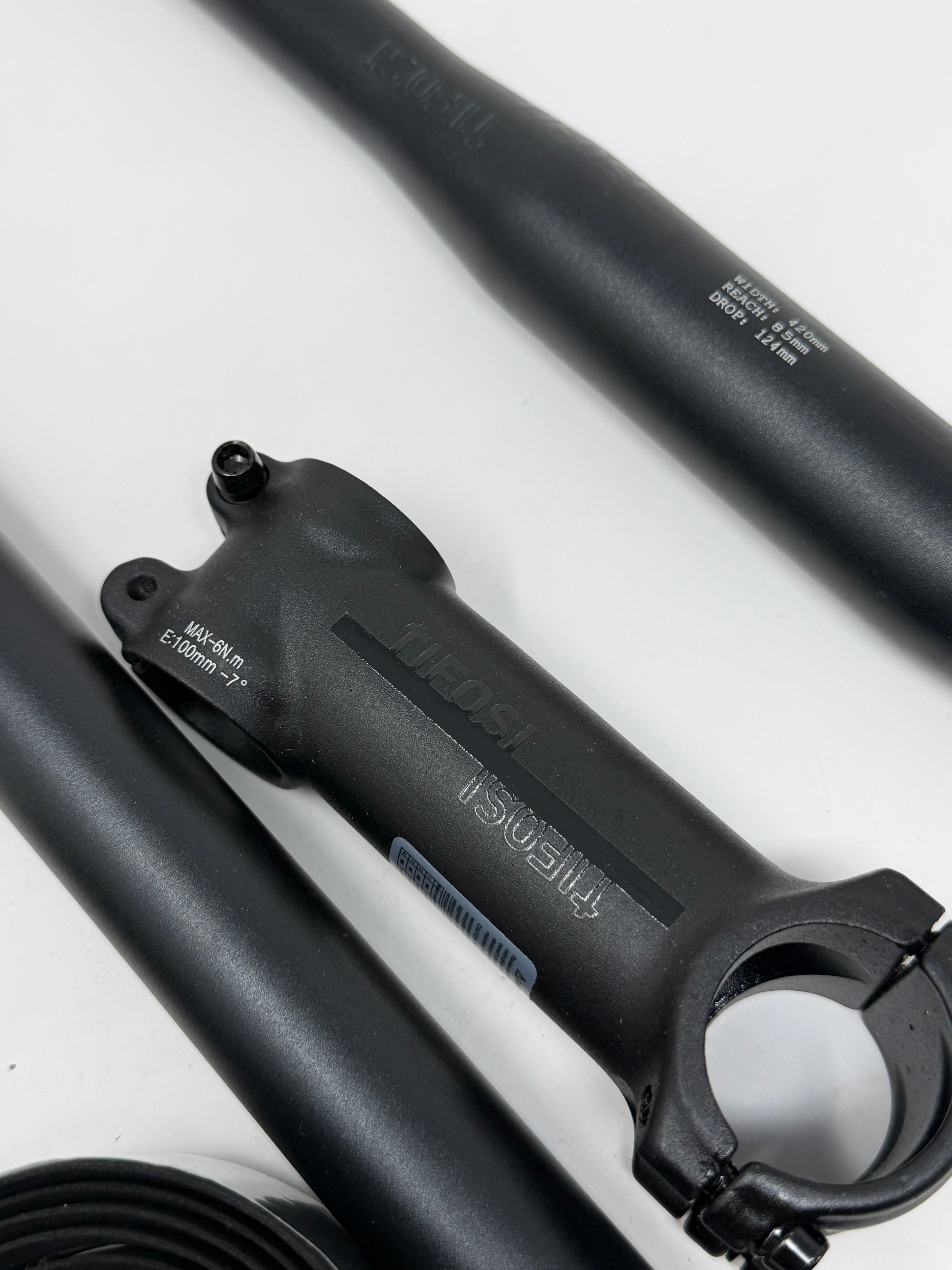 Tifosi Finish Kit Stem - Handlebars - Seatpost 27.2