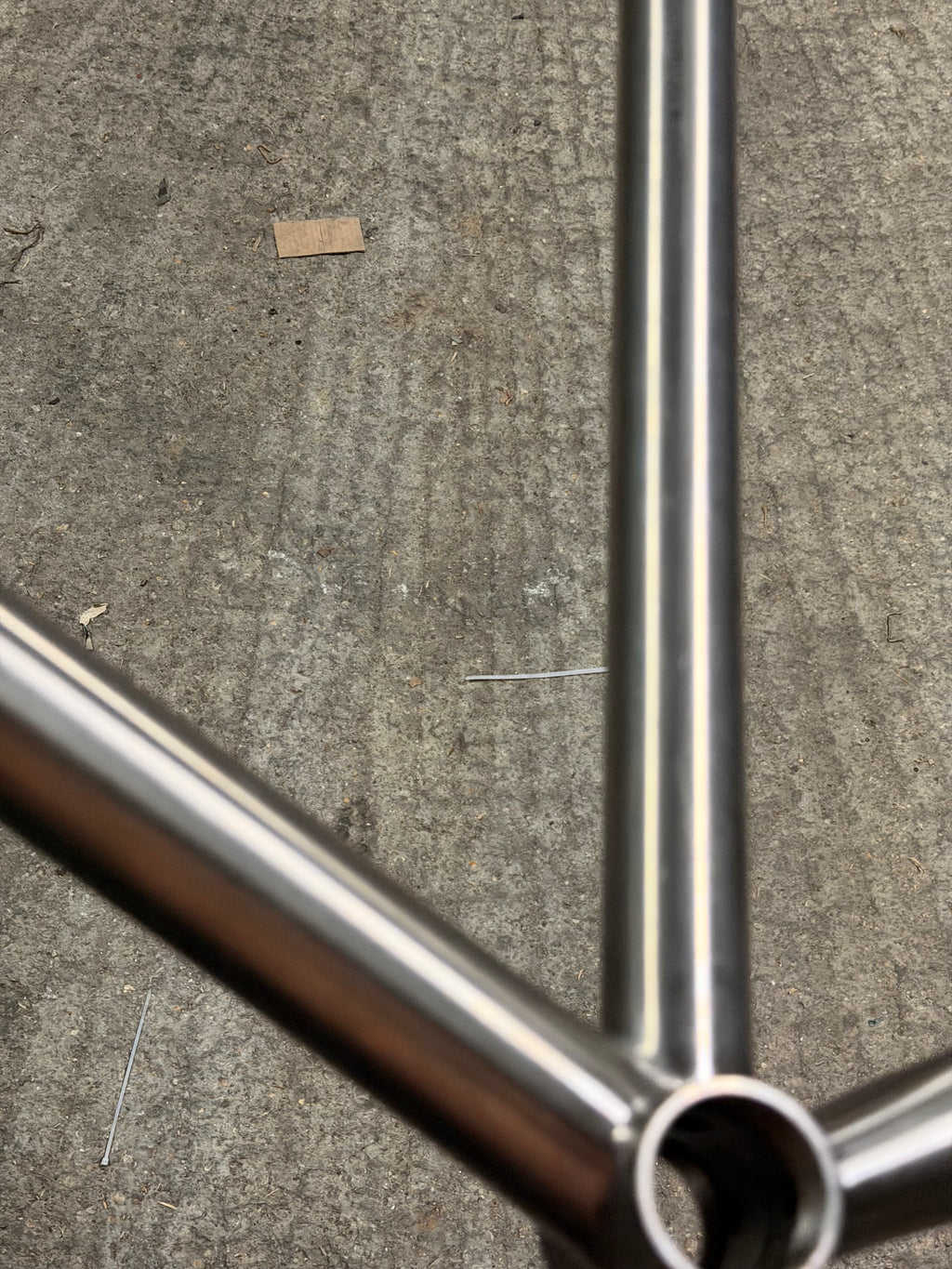 Moda titanium senza track frameset size 56