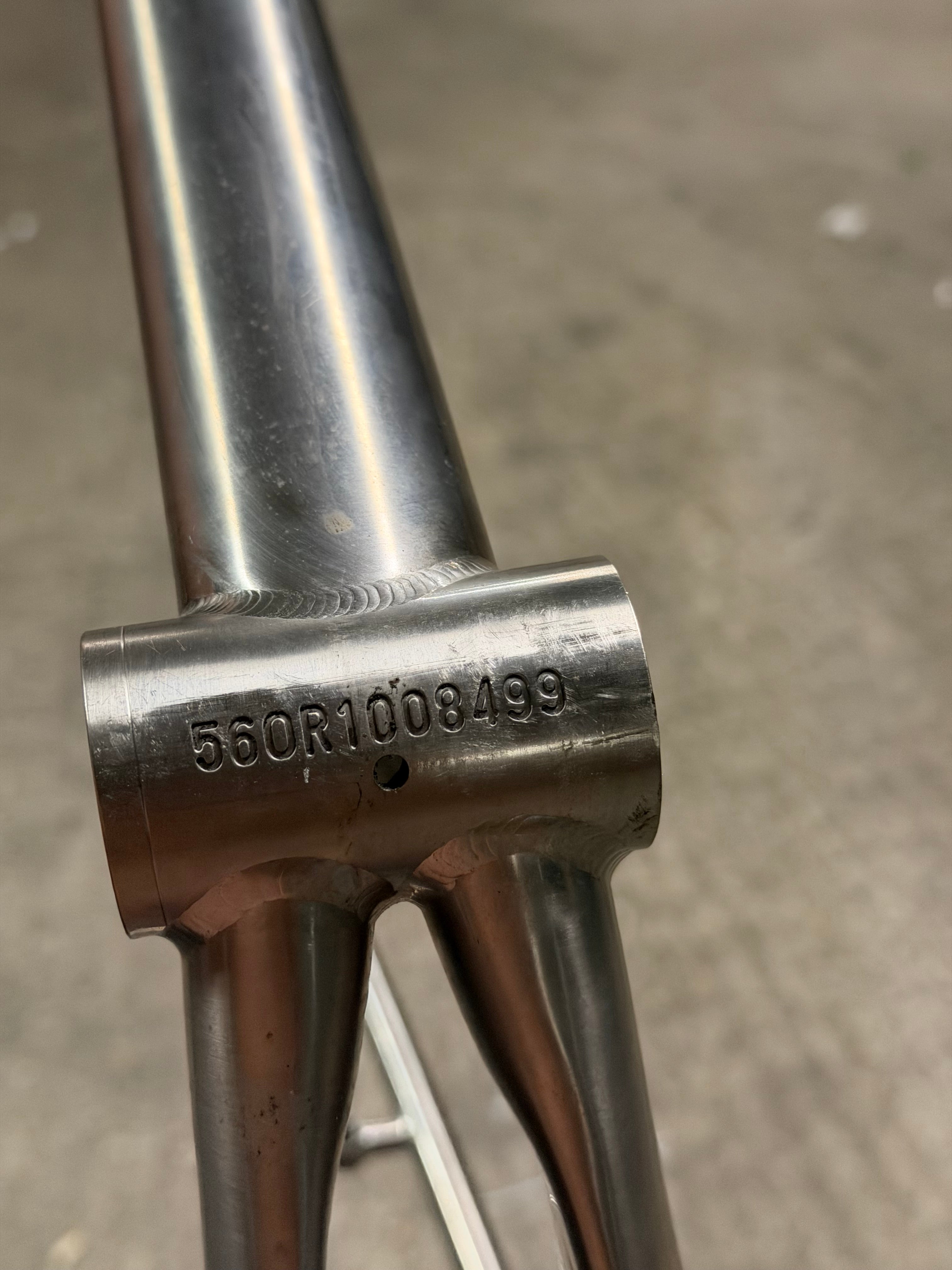 Moda titanium senza track frameset size 56