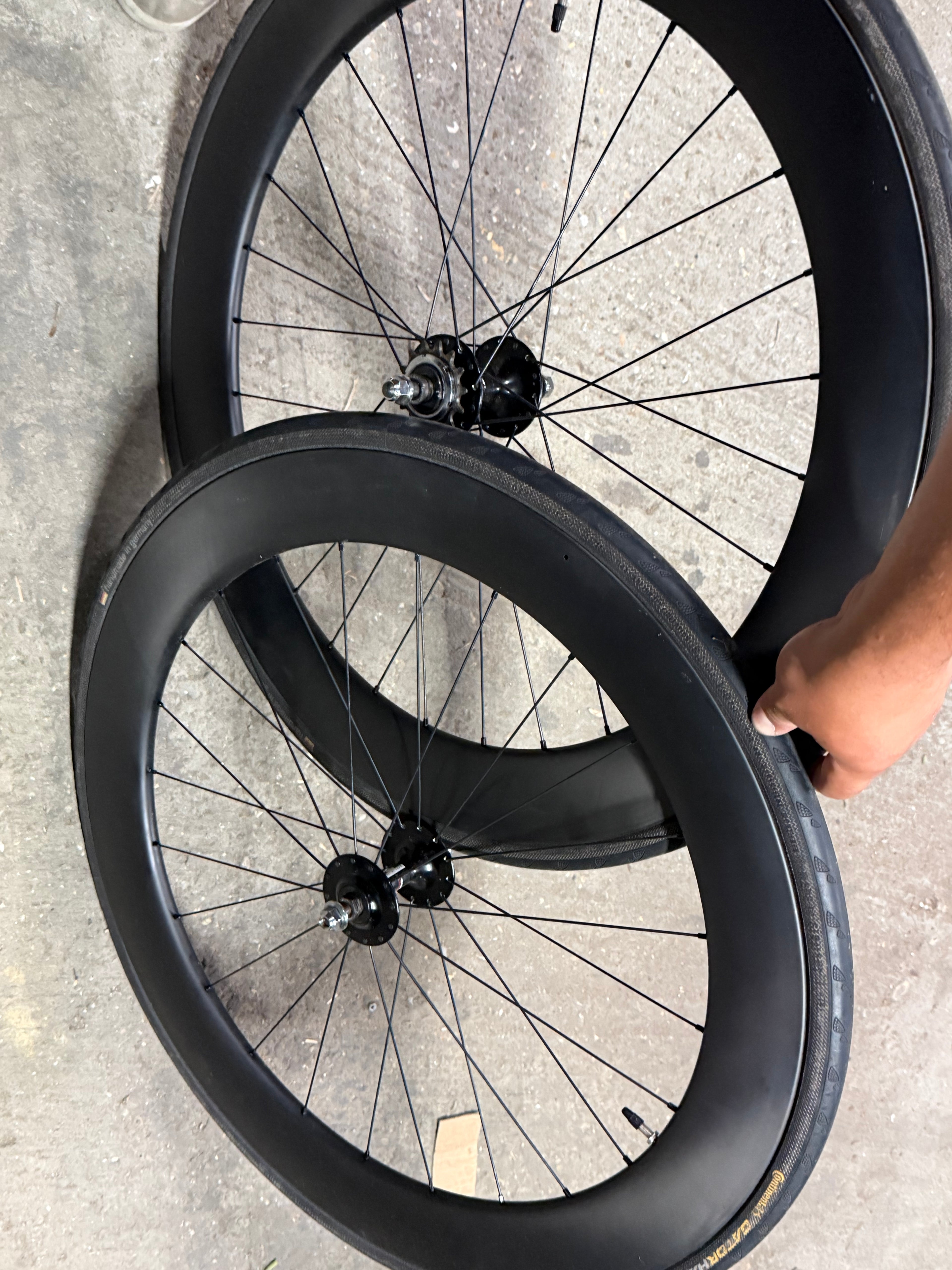 Token Tubular Track Wheelset 700c