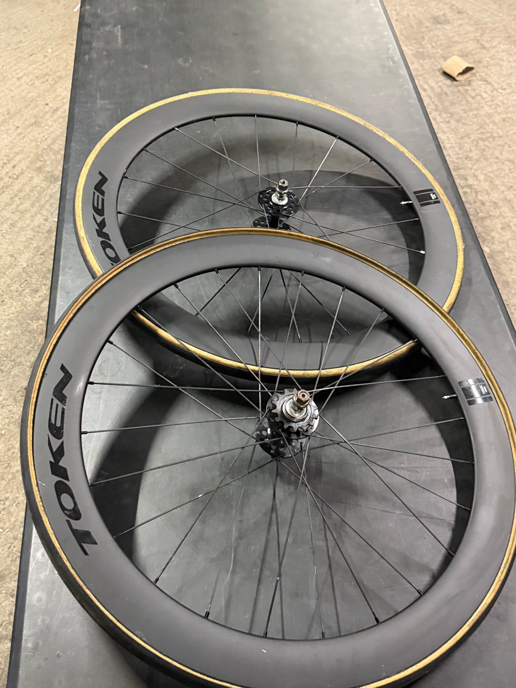 Token Tubular Track Wheelset 700c