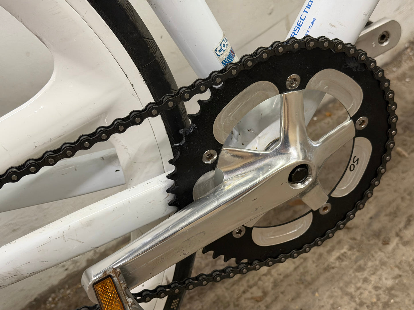 Cinelli vigorelli size 56 aerospoke wheelset track bike