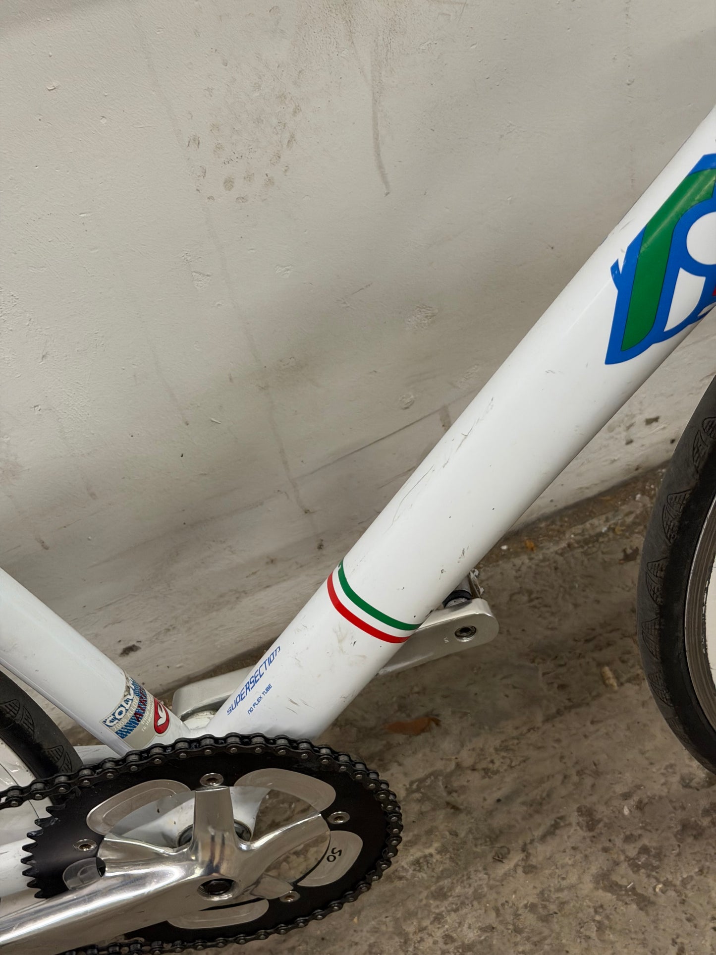 Cinelli vigorelli size 56 aerospoke wheelset track bike