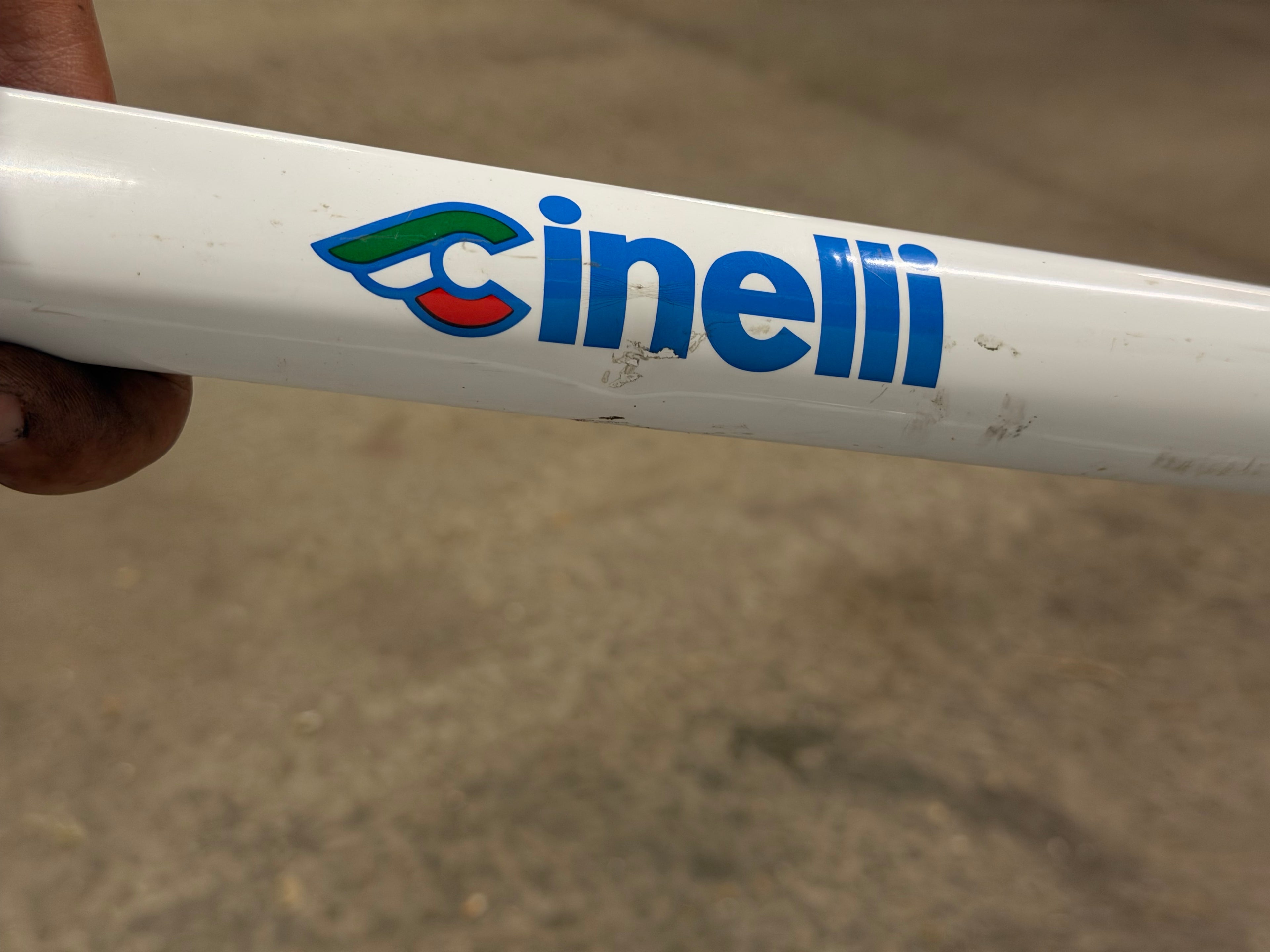 Cinelli vigorelli size 56 aerospoke wheelset track bike with dura ace 7710 cranks