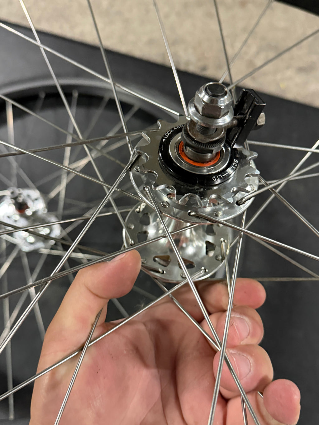 Single Speed Track Wheelset Clincher 700c