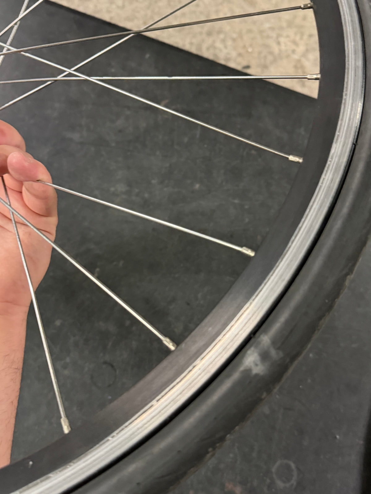 Single Speed Track Wheelset Clincher 700c
