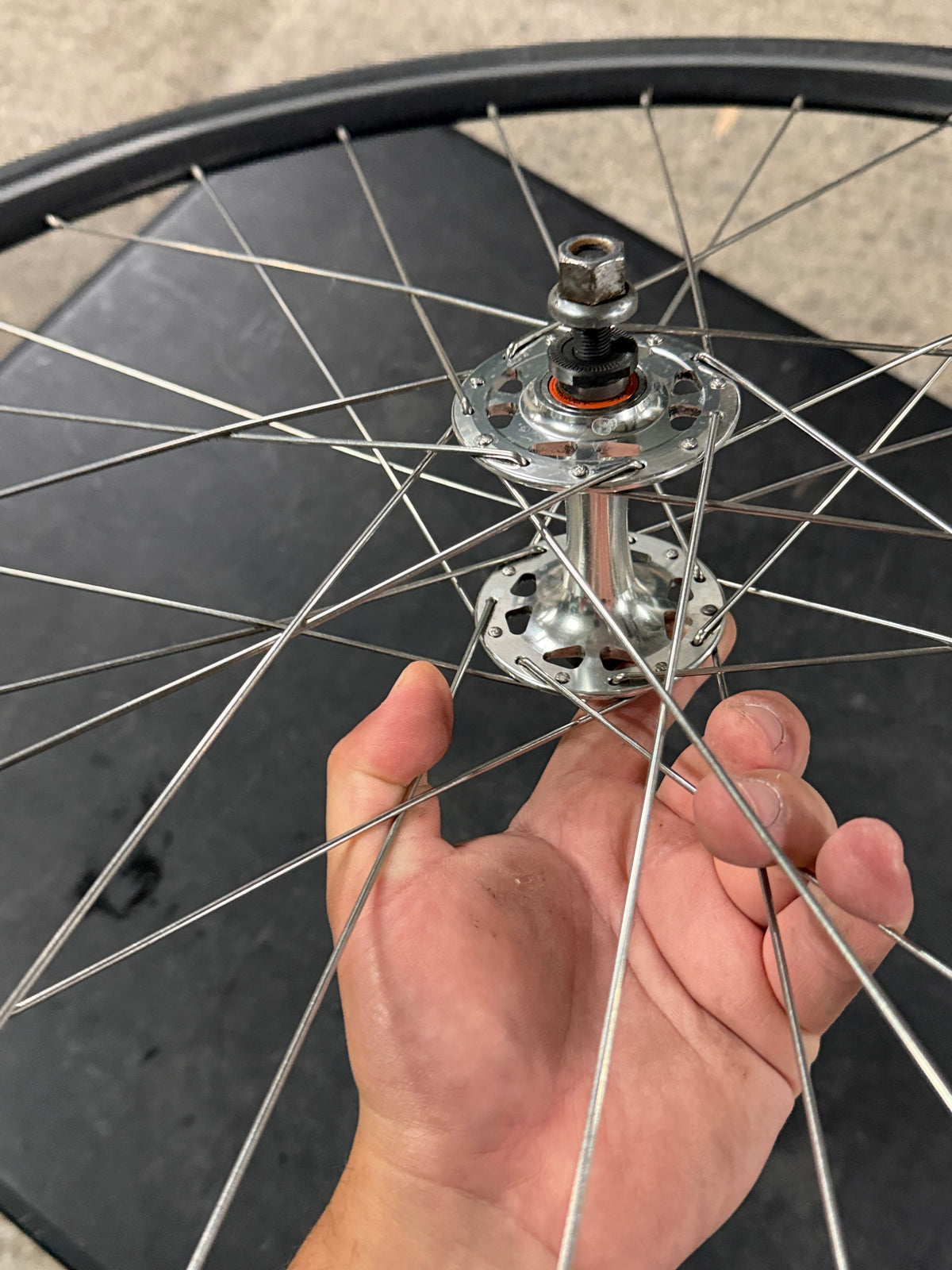 Single Speed Track Wheelset Clincher 700c