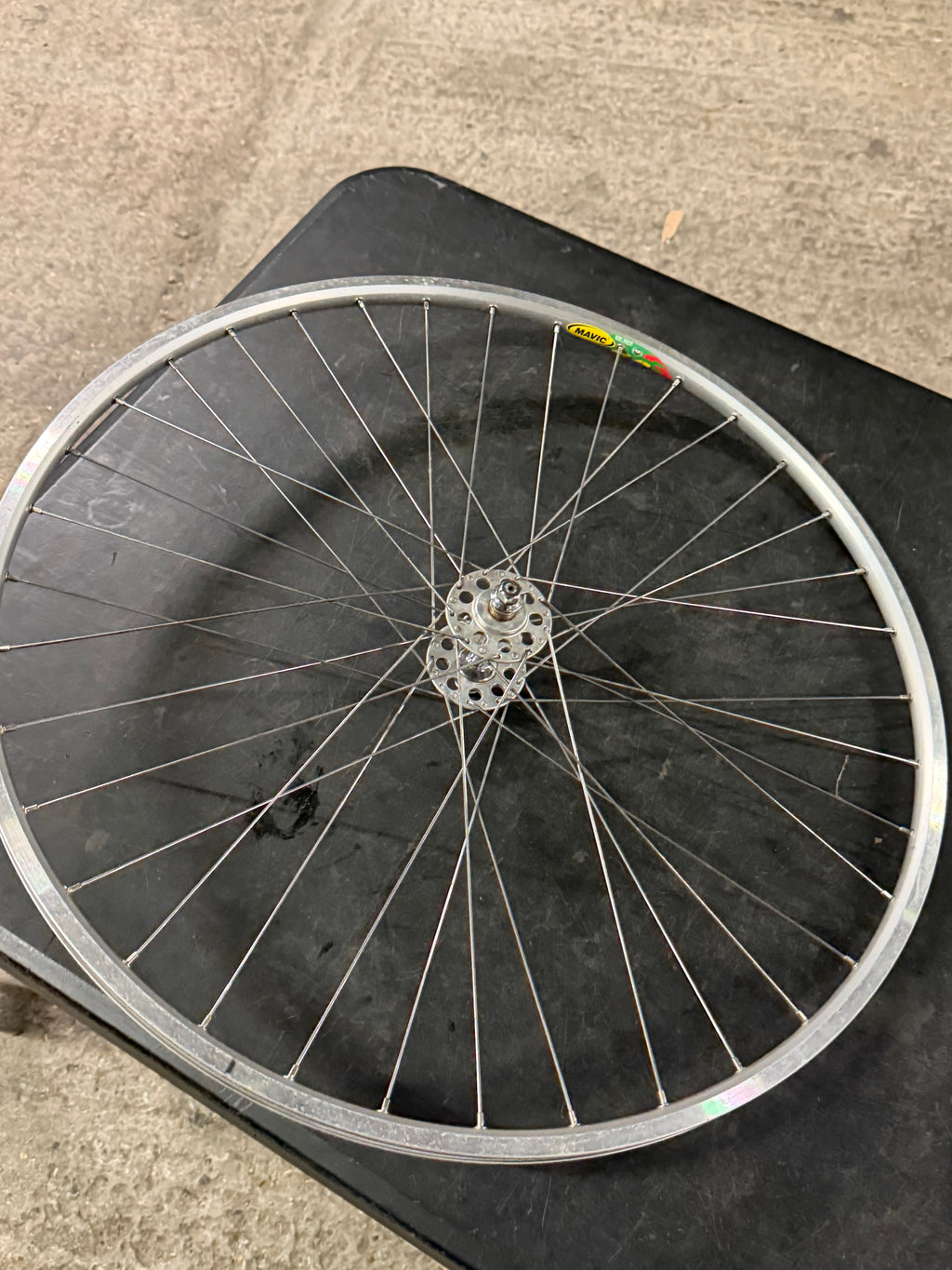 Vintage Bayliss Wiley Front Track Wheel Clincher
