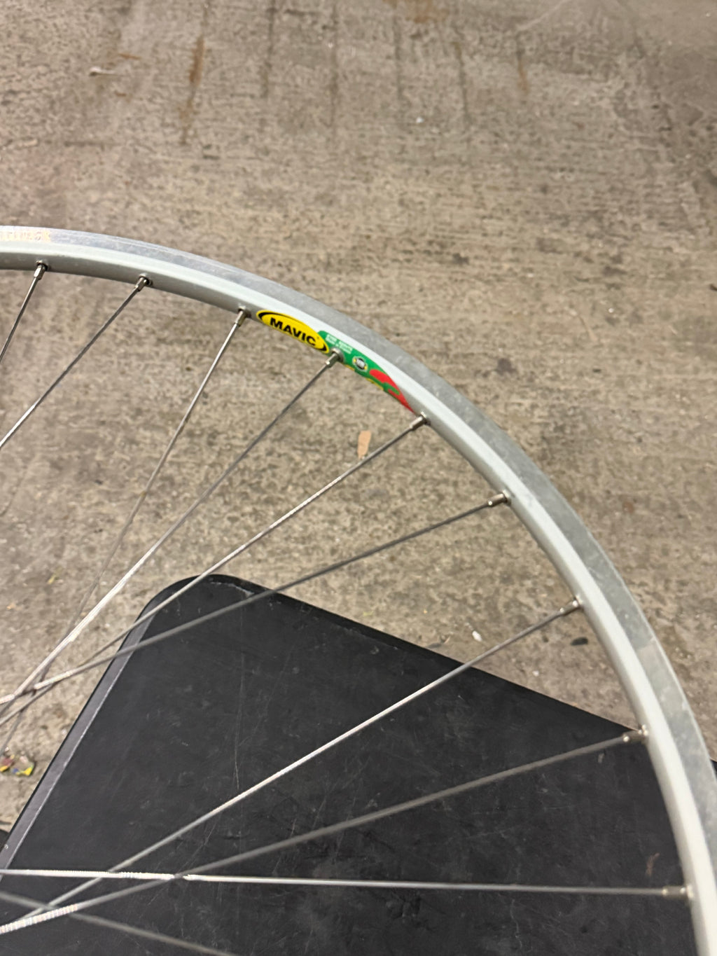 Vintage Bayliss Wiley Front Track Wheel Clincher