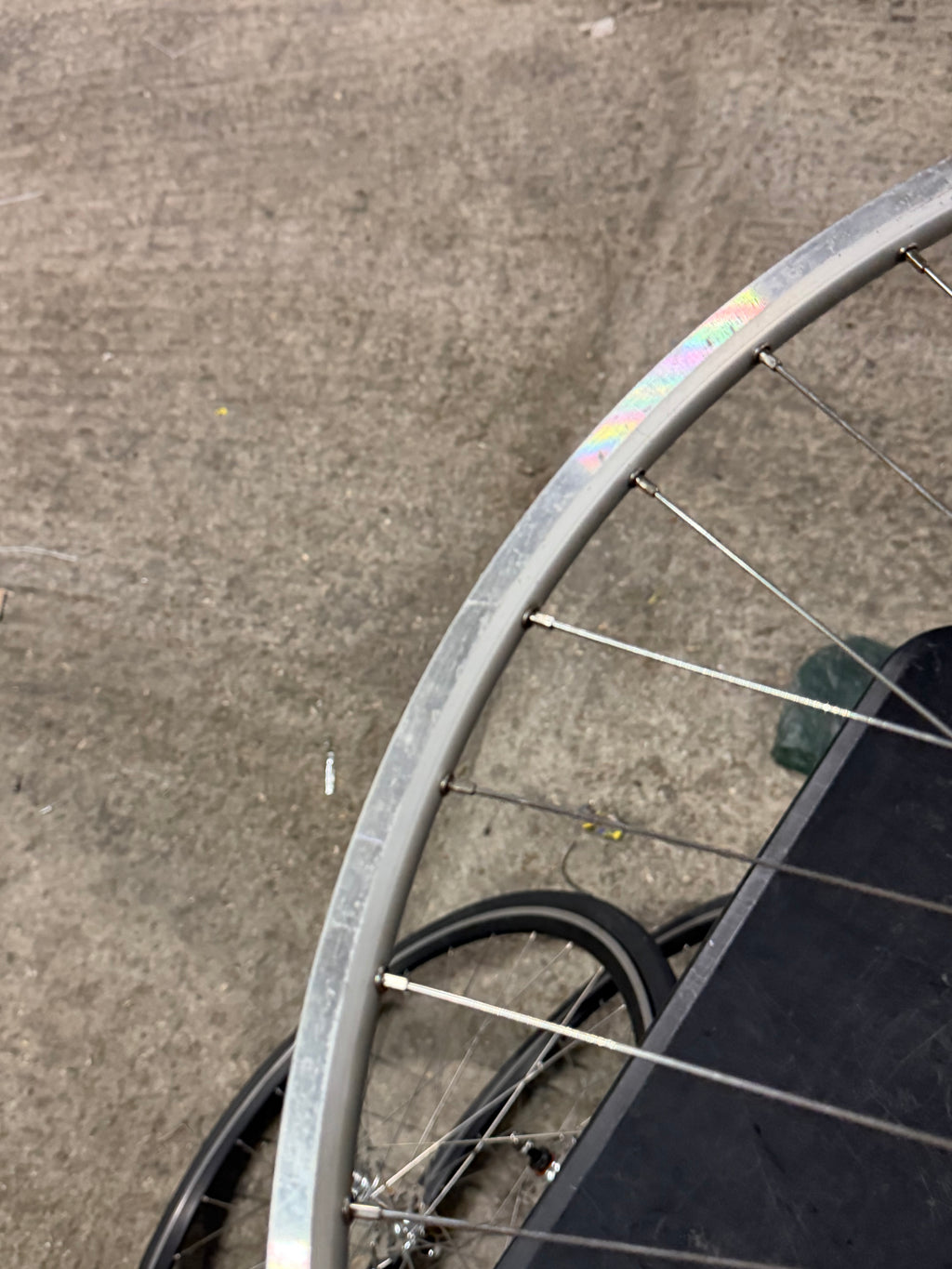 Vintage Bayliss Wiley Front Track Wheel Clincher