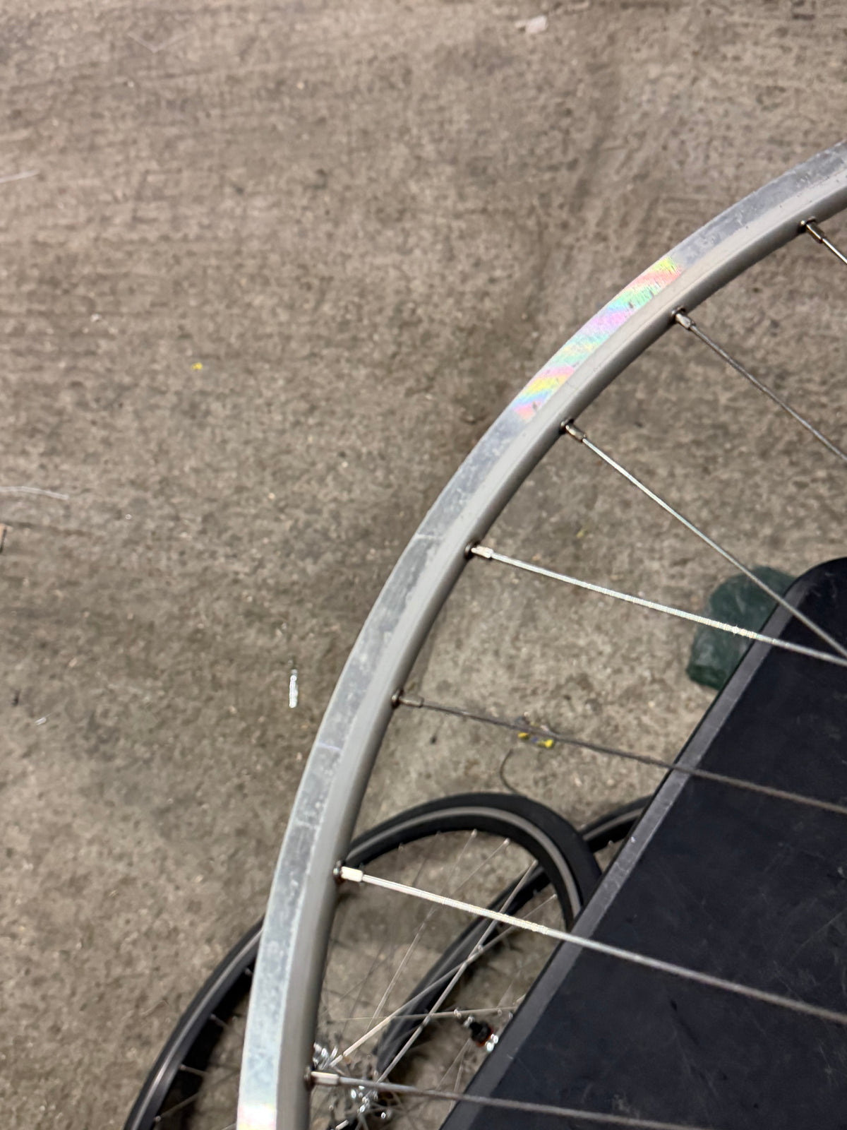Vintage Bayliss Wiley Front Track Wheel Clincher