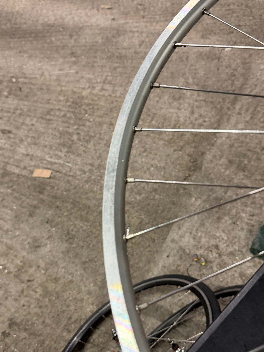 Vintage Bayliss Wiley Front Track Wheel Clincher