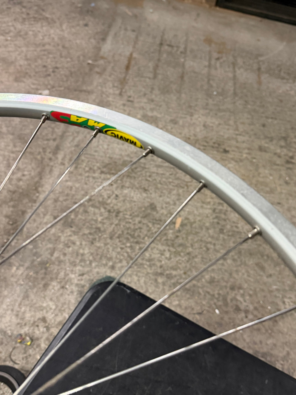 Vintage Bayliss Wiley Front Track Wheel Clincher