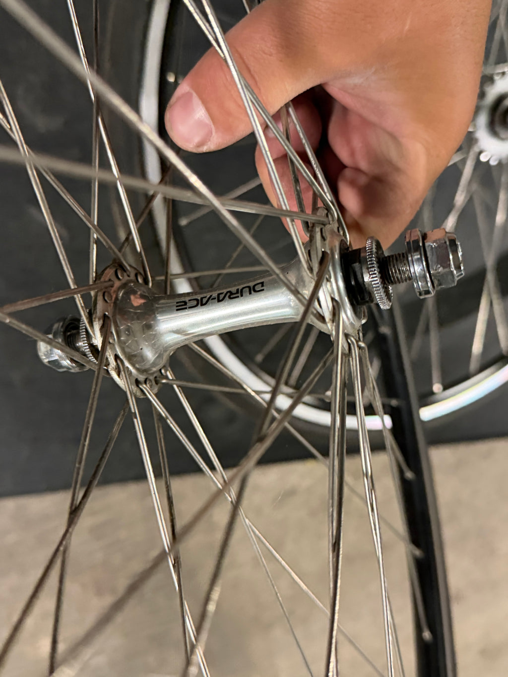 Dura Ace 7710 Track Wheelset Mavic Clincher