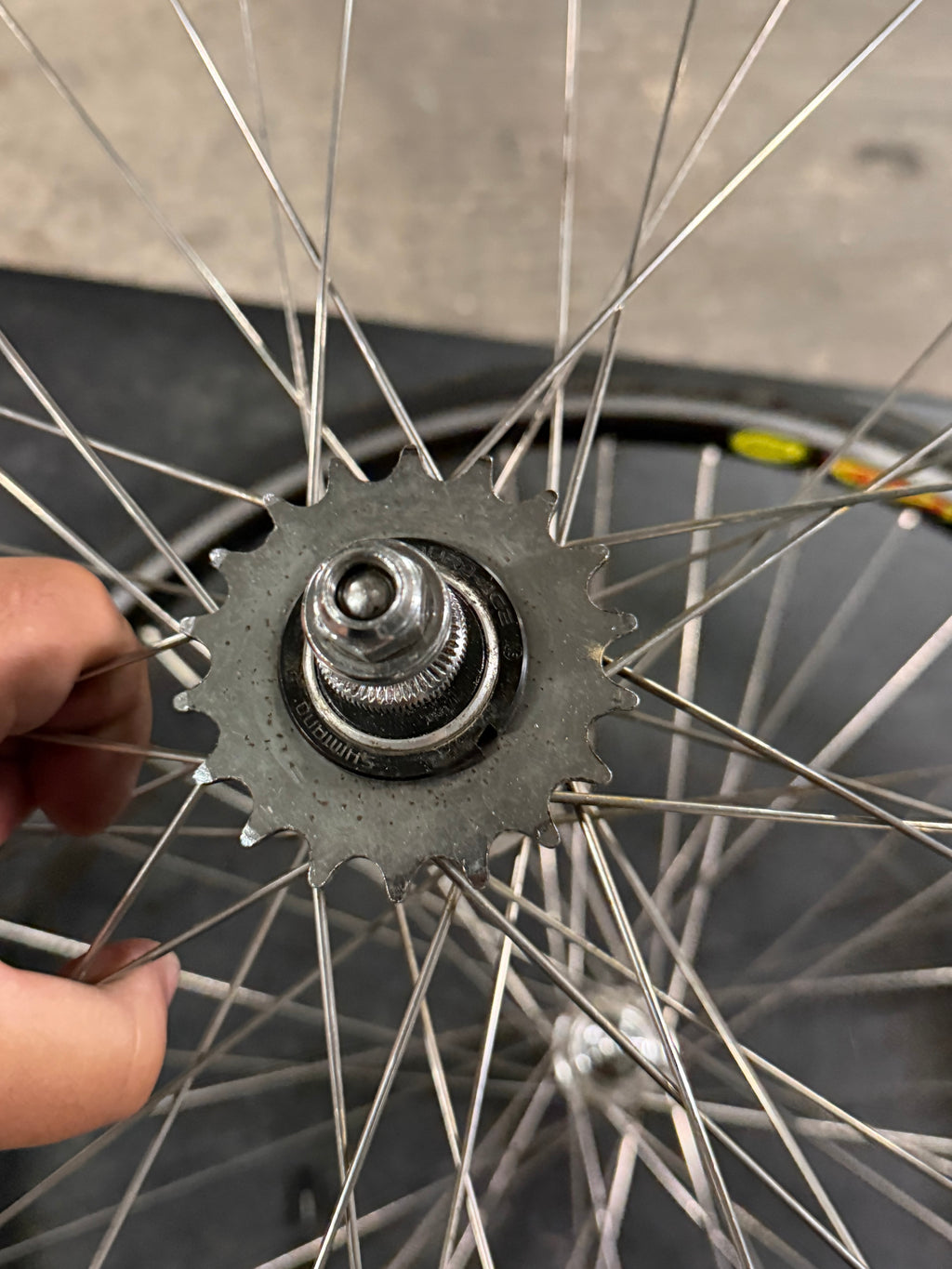 Dura Ace 7710 Track Wheelset Mavic Clincher
