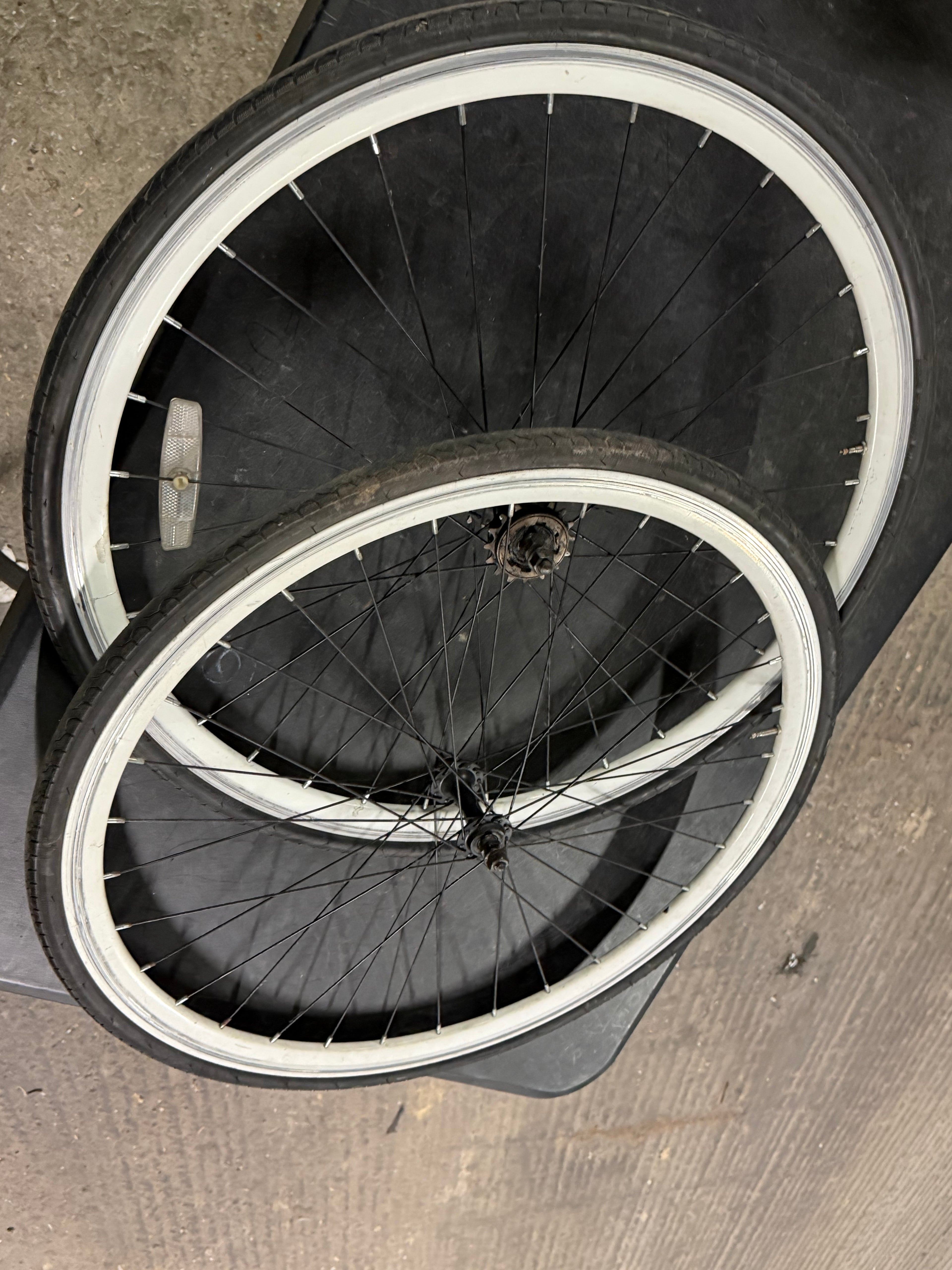 Single Speed Fixed Gear Wheelset Clincher
