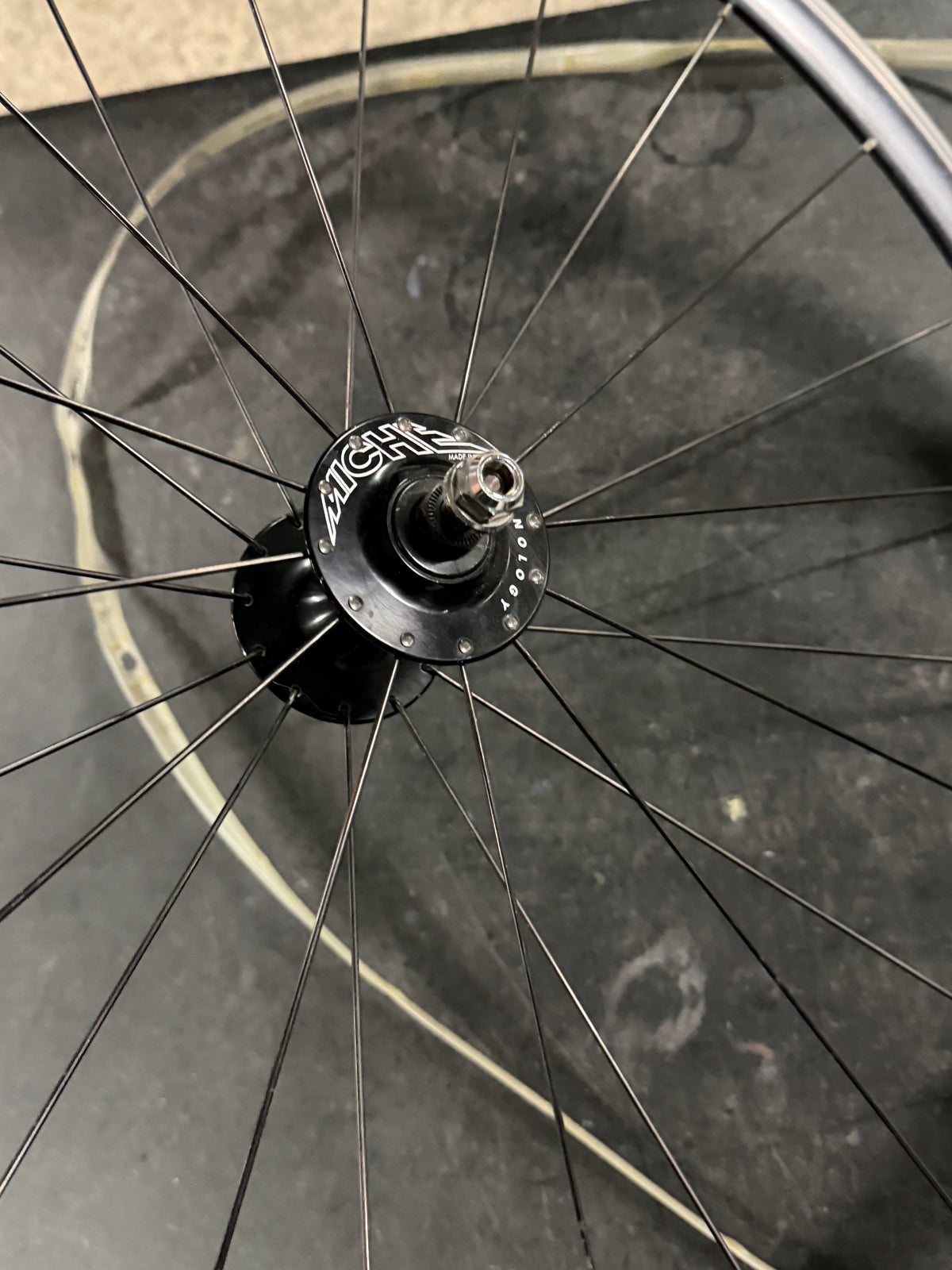 Miche Pistard Front Wheel Missing Spoke