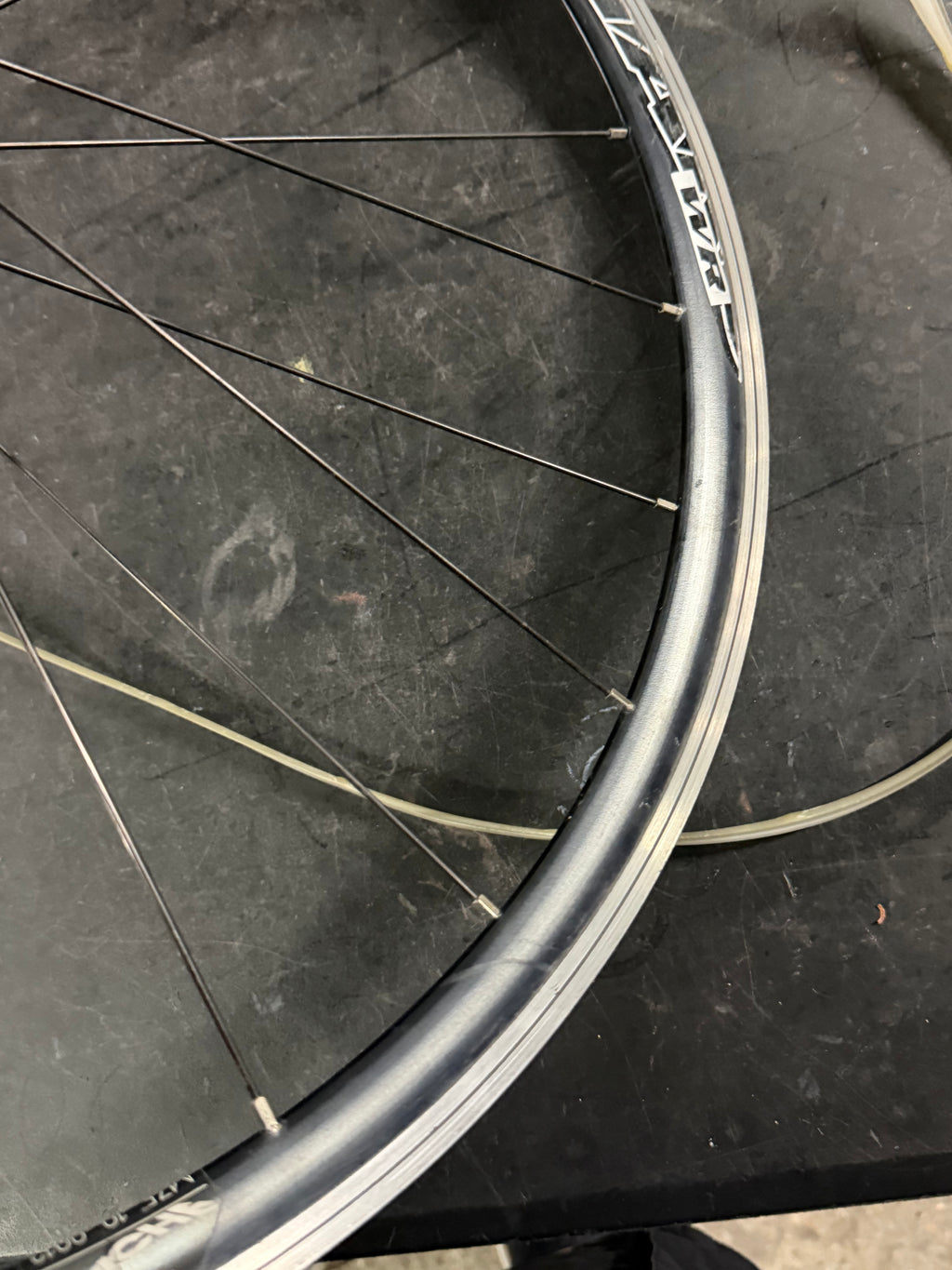 Miche Pistard Front Wheel Missing Spoke