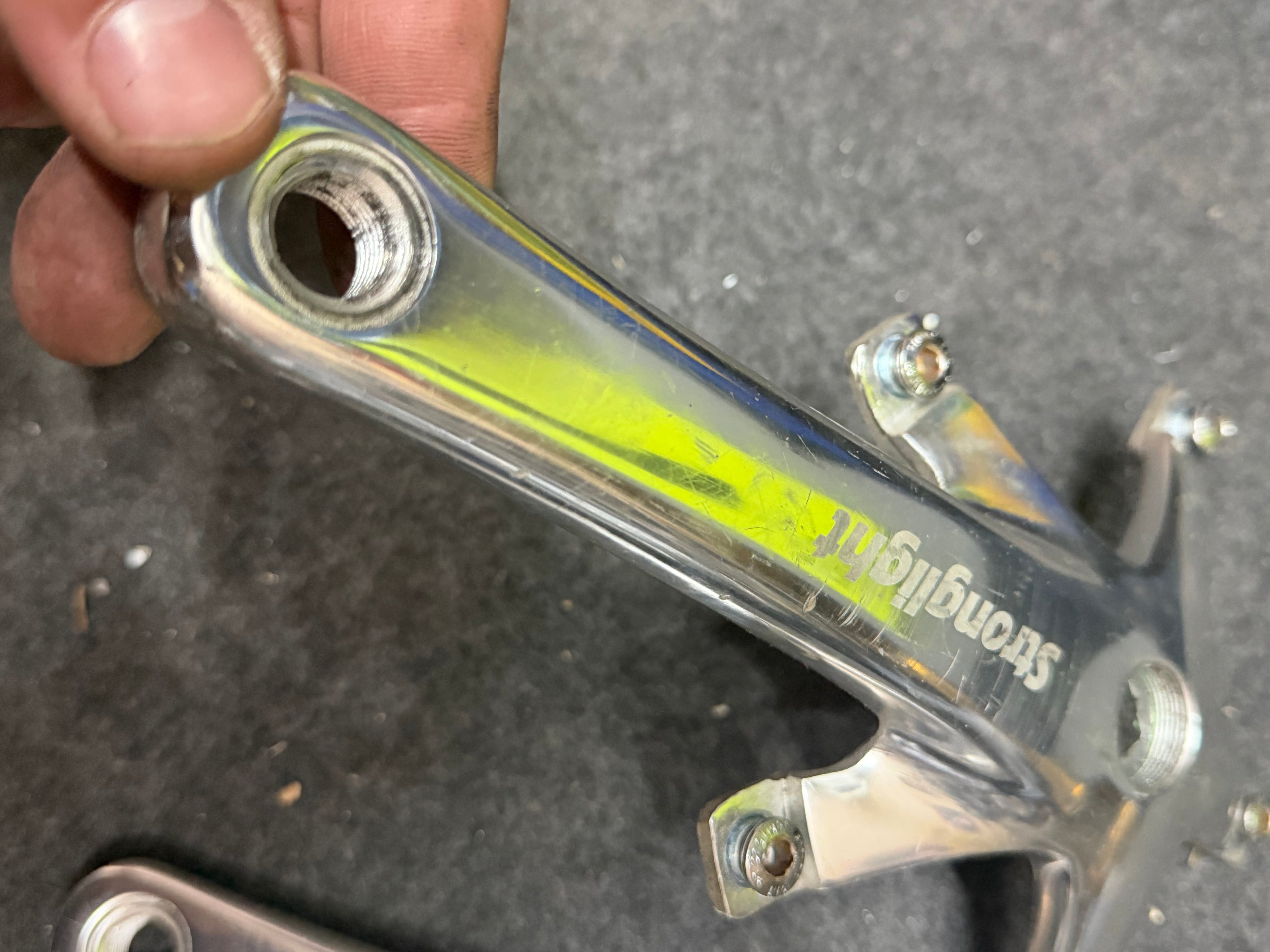 Stronglight Track Crankset 165mm