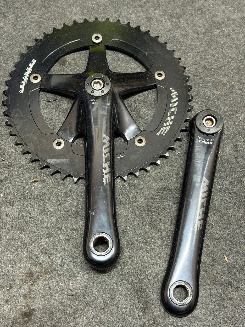 Miche track crankset 170mm 50