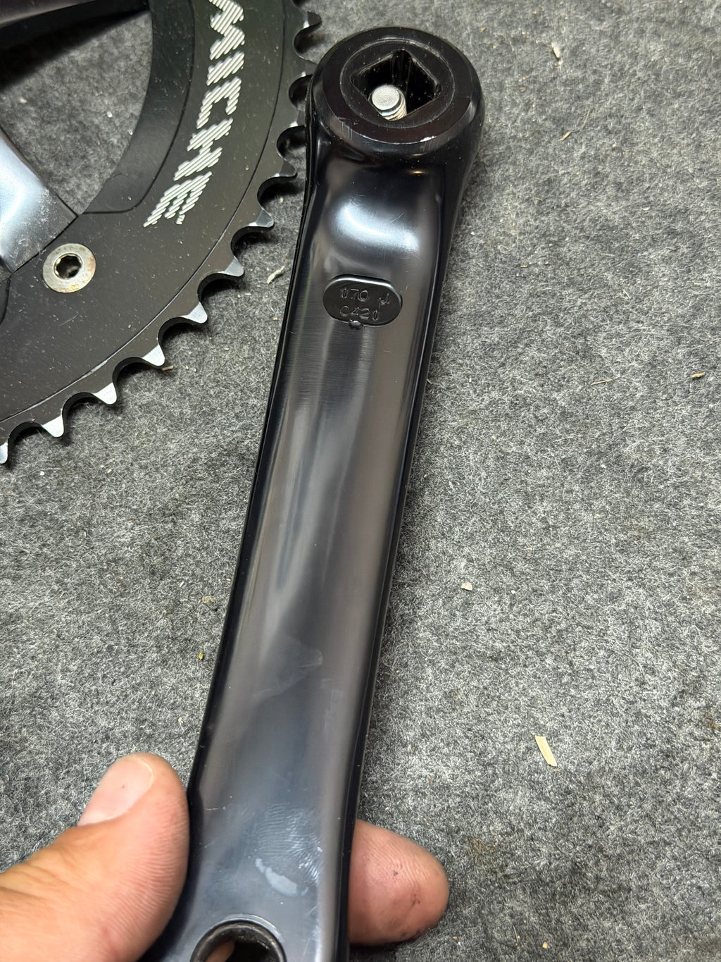 Miche track crankset 170mm 50