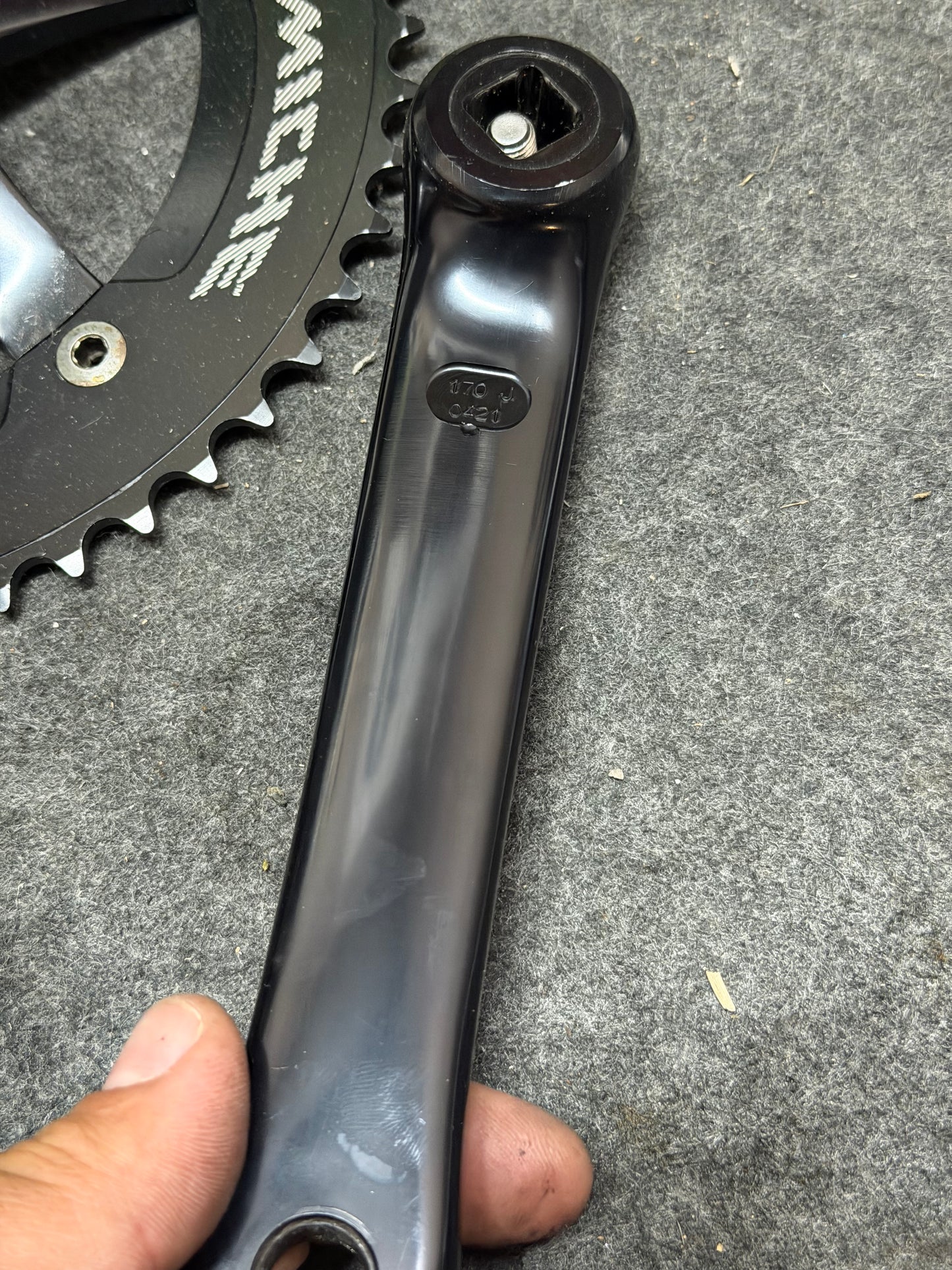 Miche track crankset 170mm 50