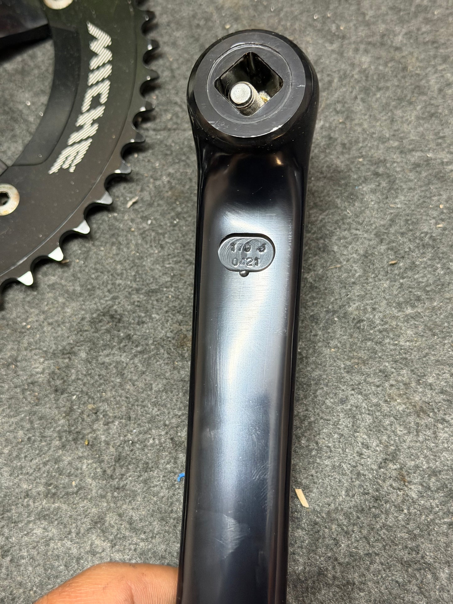 Miche track crankset 170mm 50