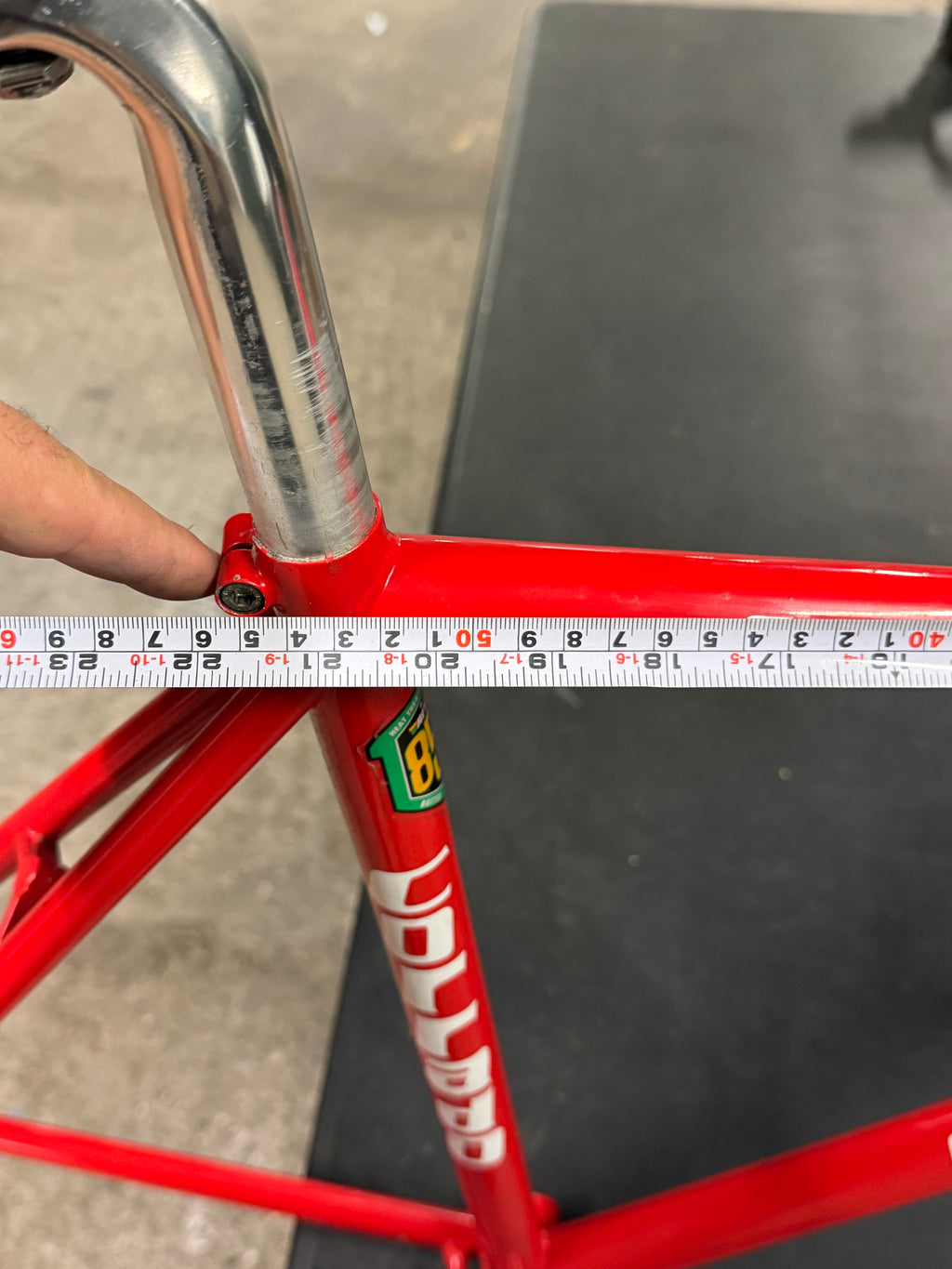 Corrado Steel Track Frameset Small