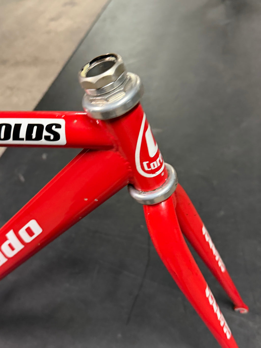 Corrado Steel Track Frameset Small