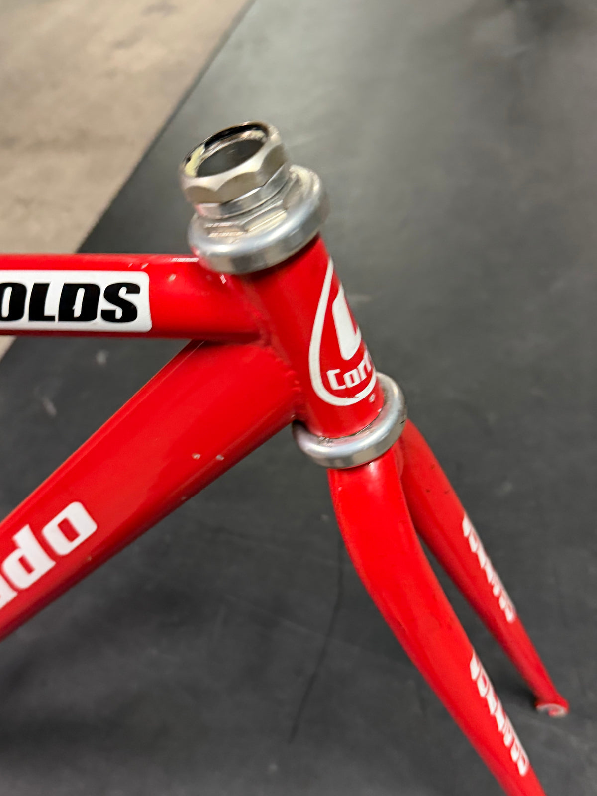 Corrado Steel Track Frameset Small