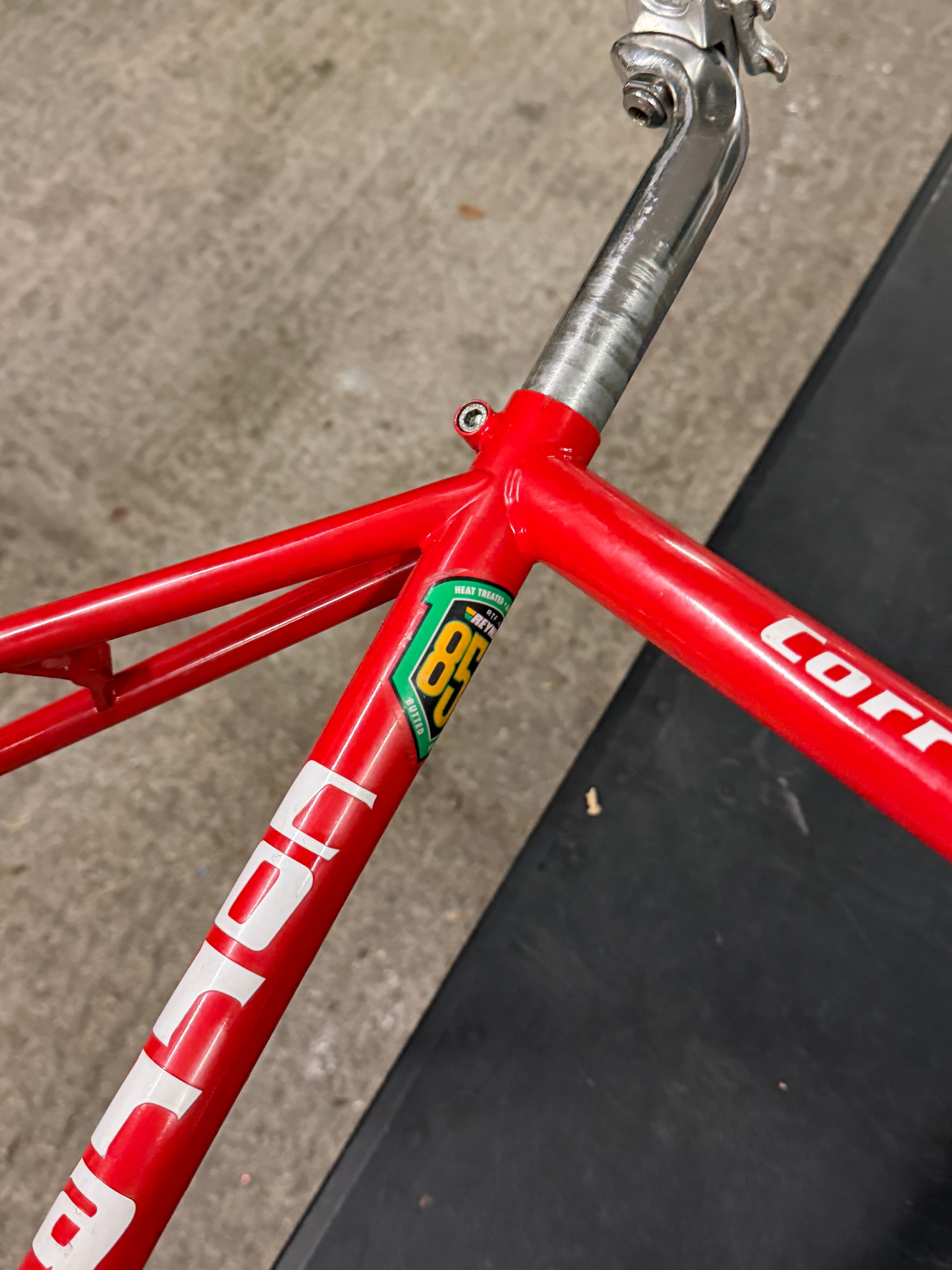 Corrado Steel Track Frameset Small