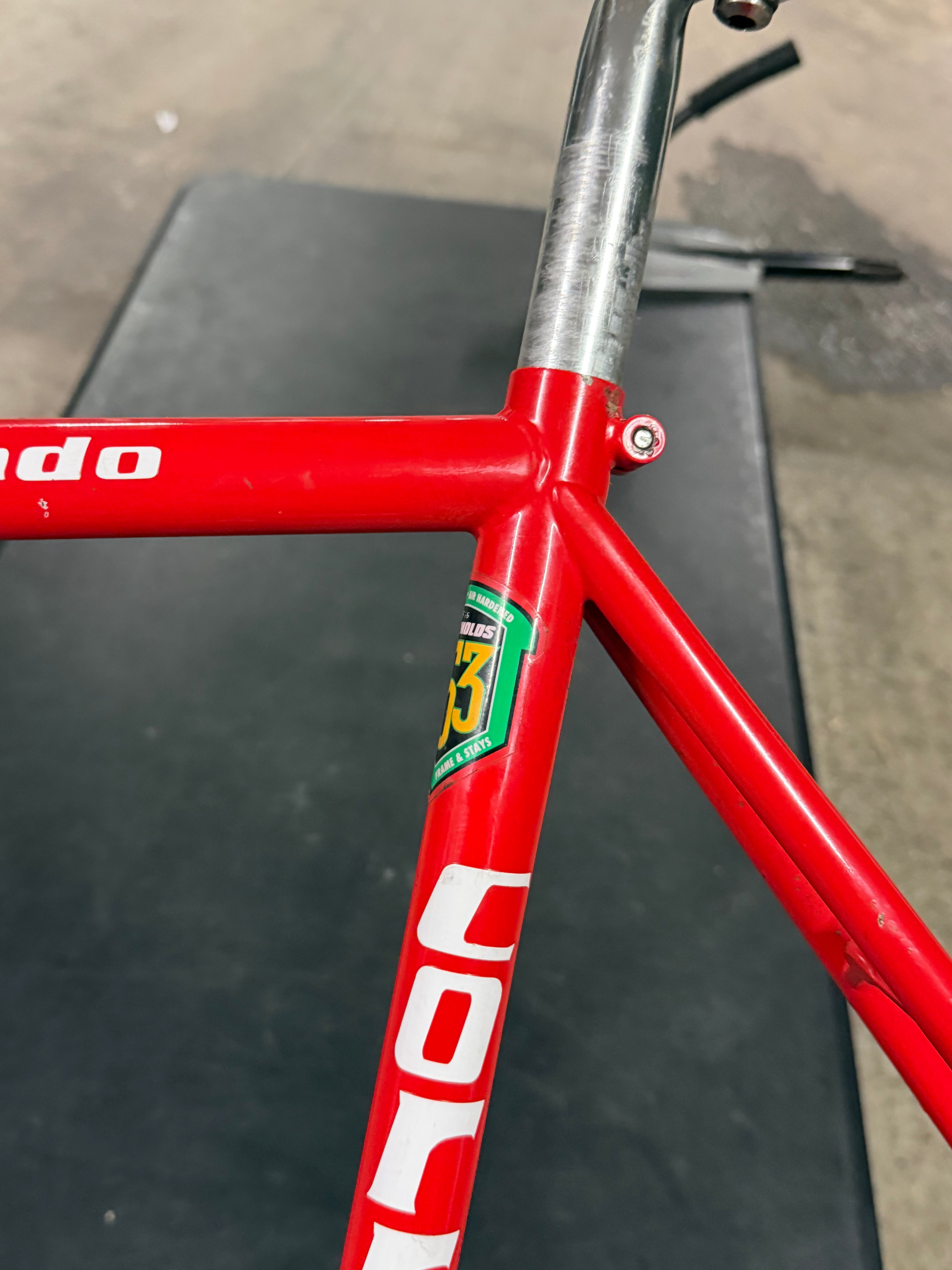 Corrado Steel Track Frameset Small