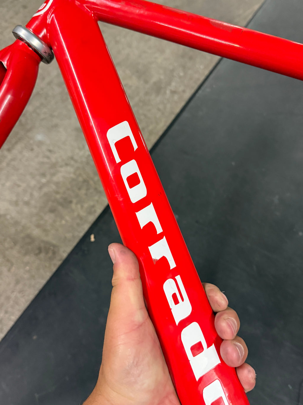 Corrado Steel Track Frameset Small