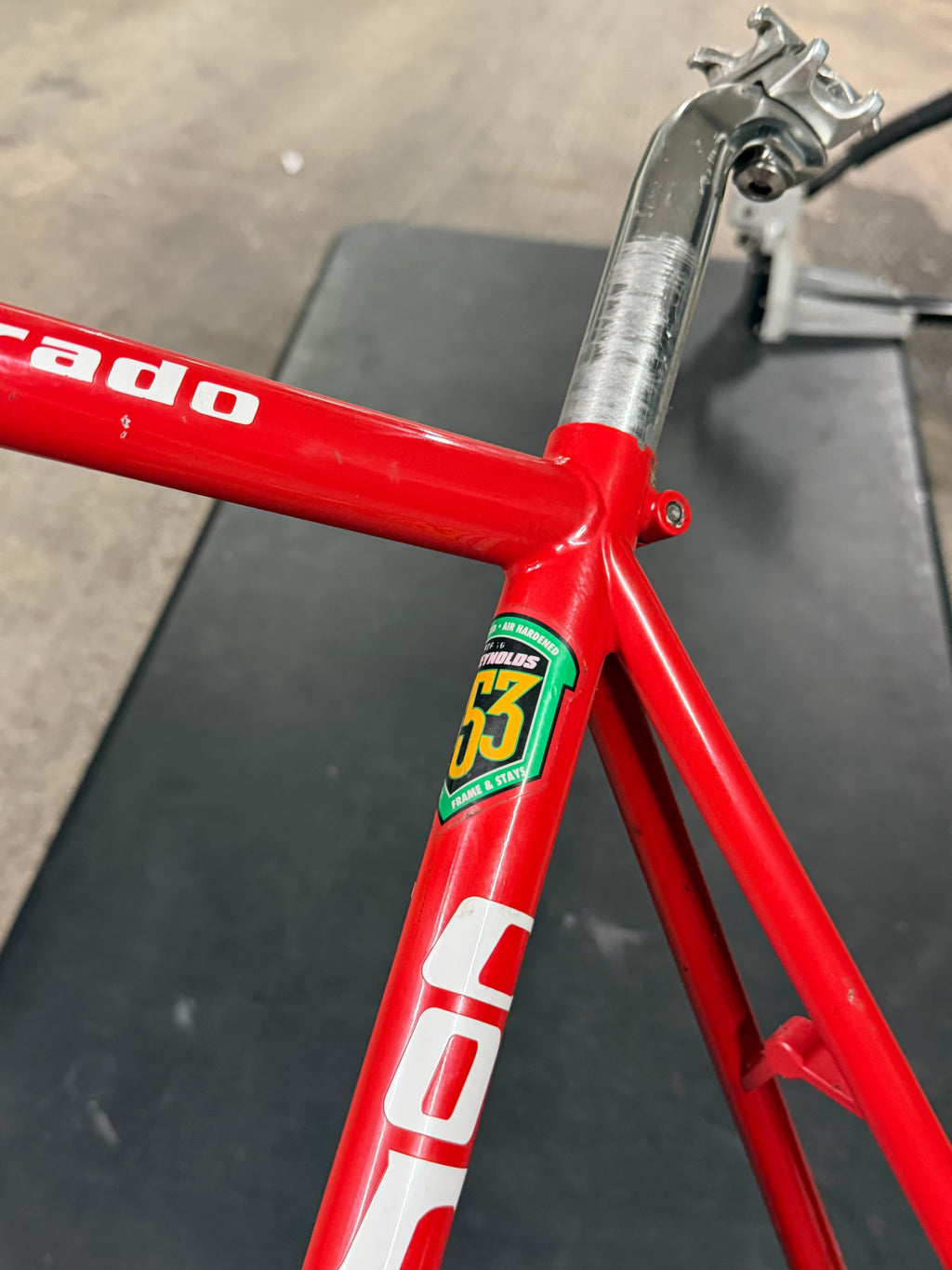 Corrado Steel Track Frameset Small