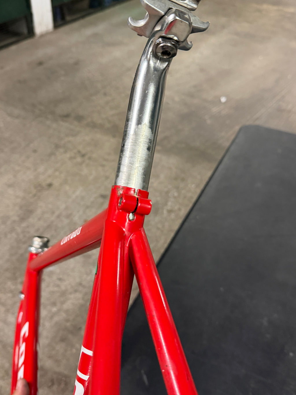 Corrado Steel Track Frameset Small