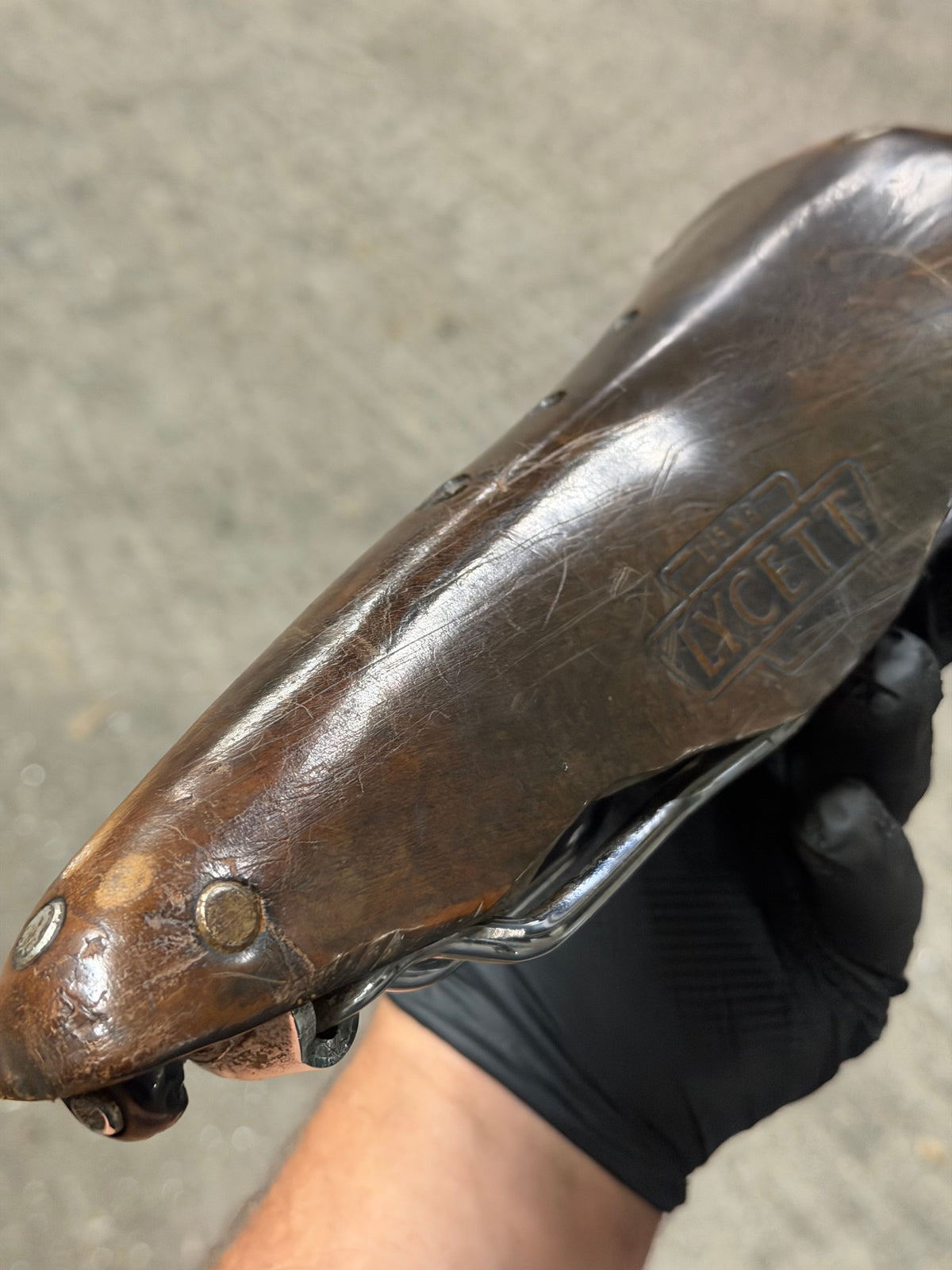 Vintage Lycett Saddle
