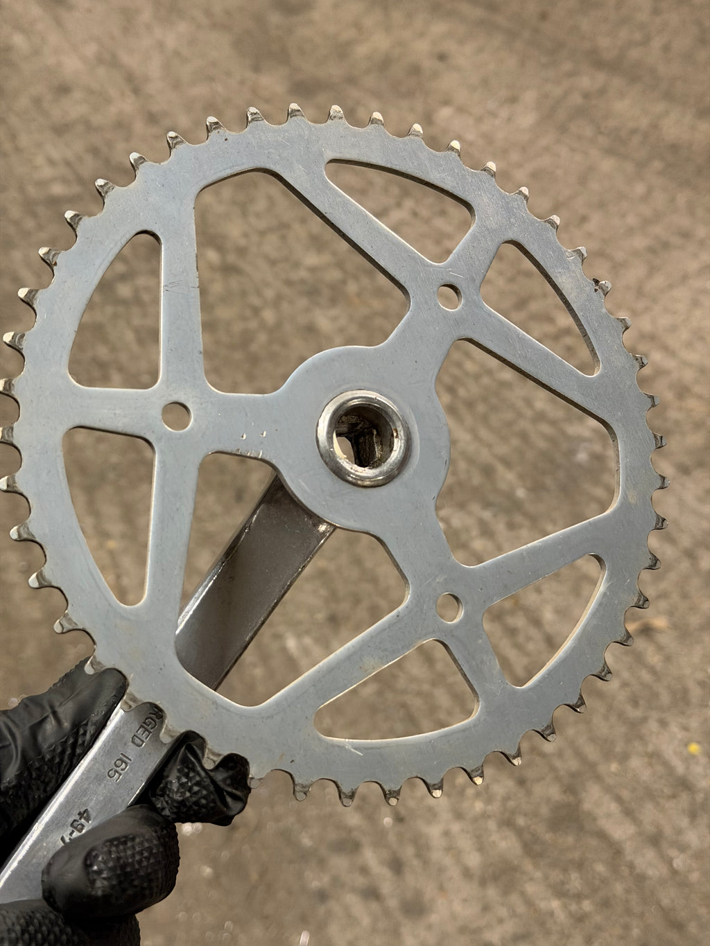 Sugino Maxy Single Speed Crankset