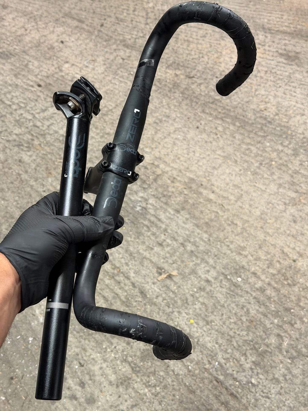 Deda Finish Kit Seatpost , Stem and Handlebars