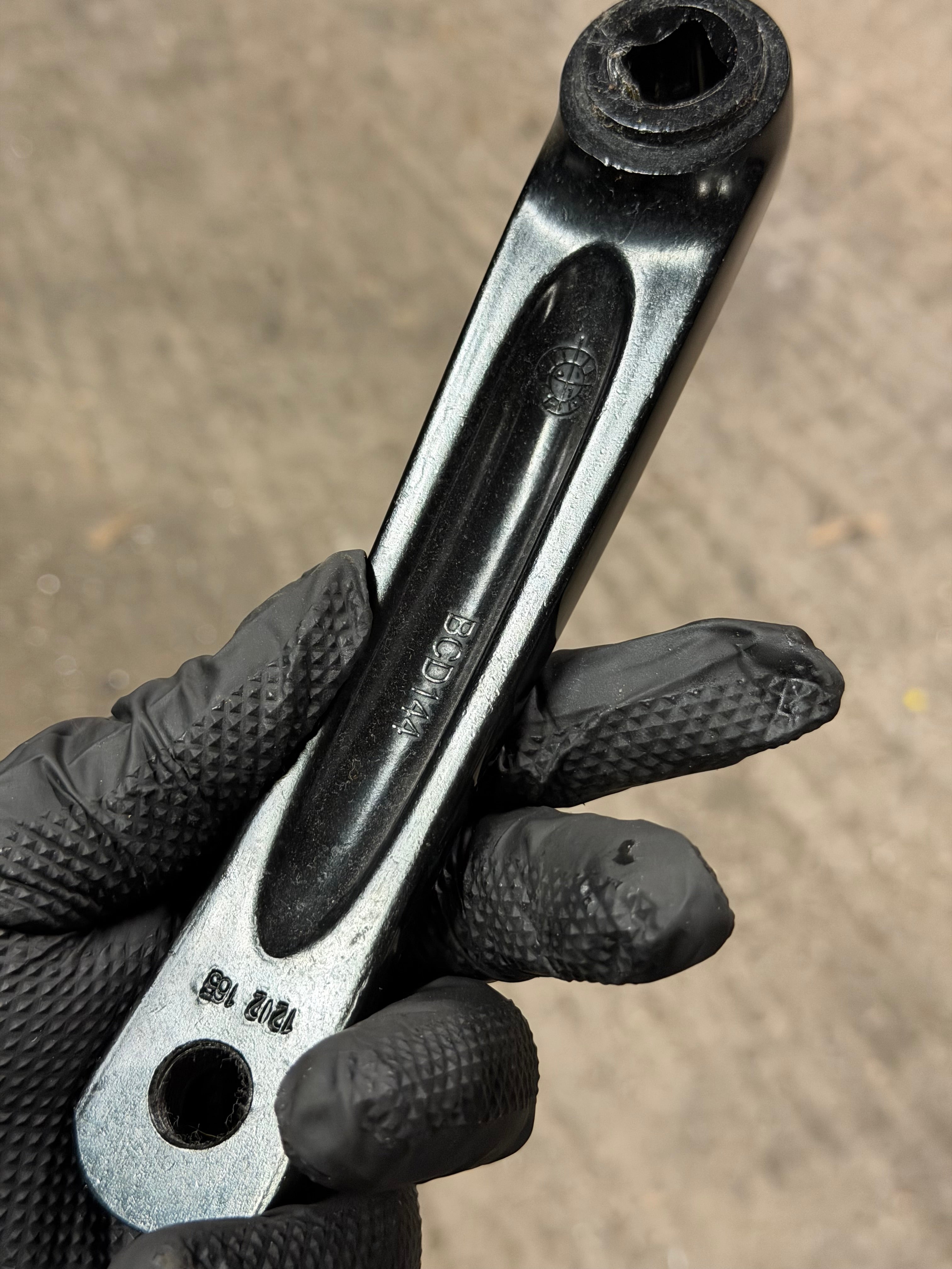 Track Single Speed Crankset 165mm 48t