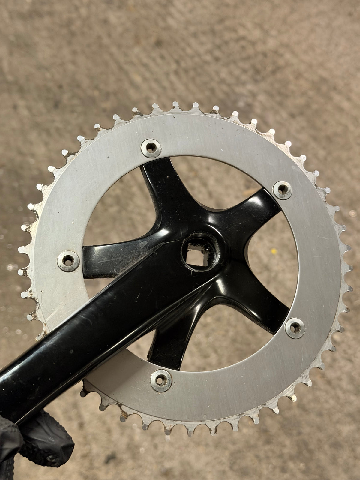 Track Single Speed Crankset 165mm 48t