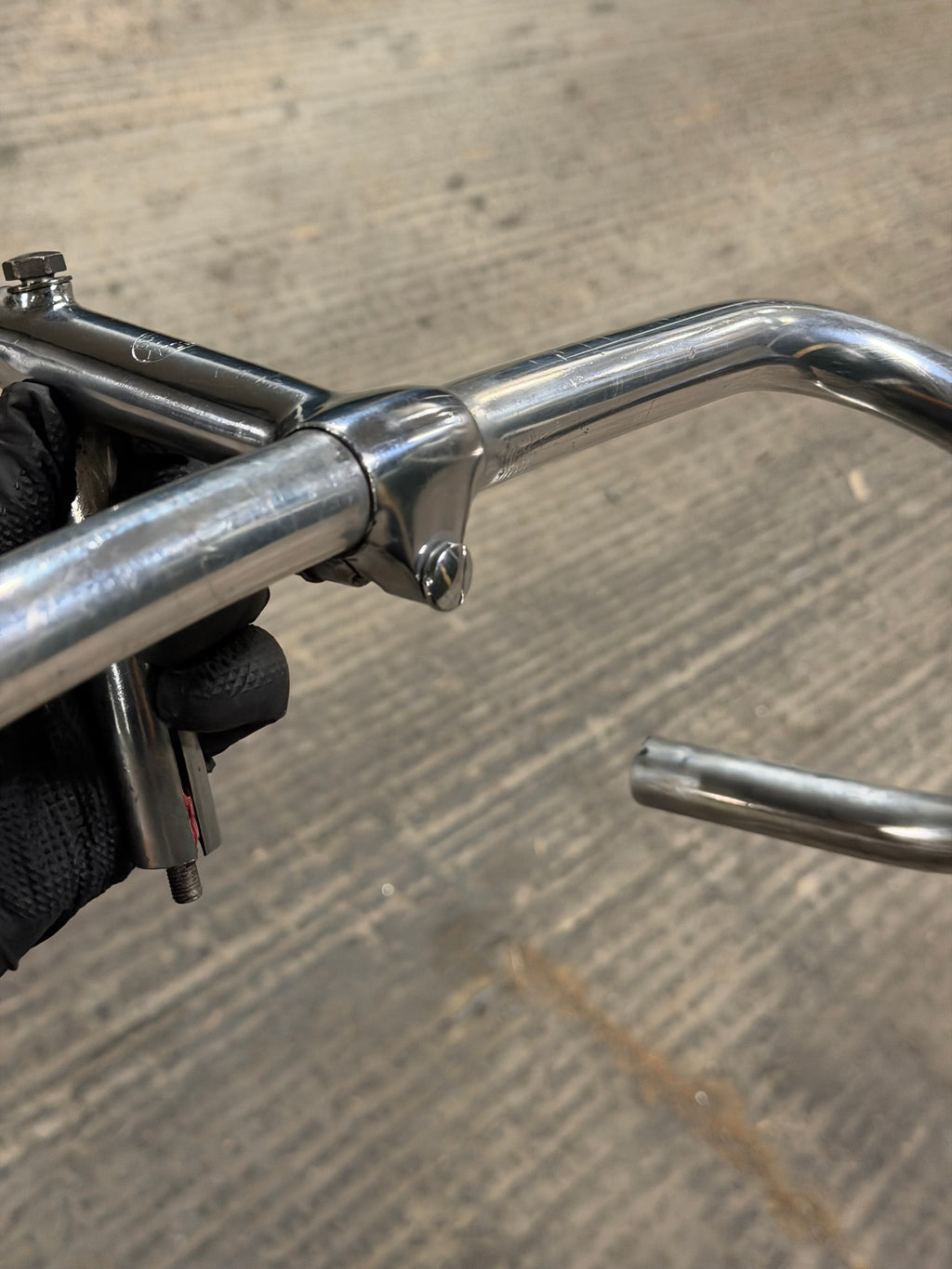 Vintage Cinelli Quil Stem 105mm and Drop Handlebars 38cm