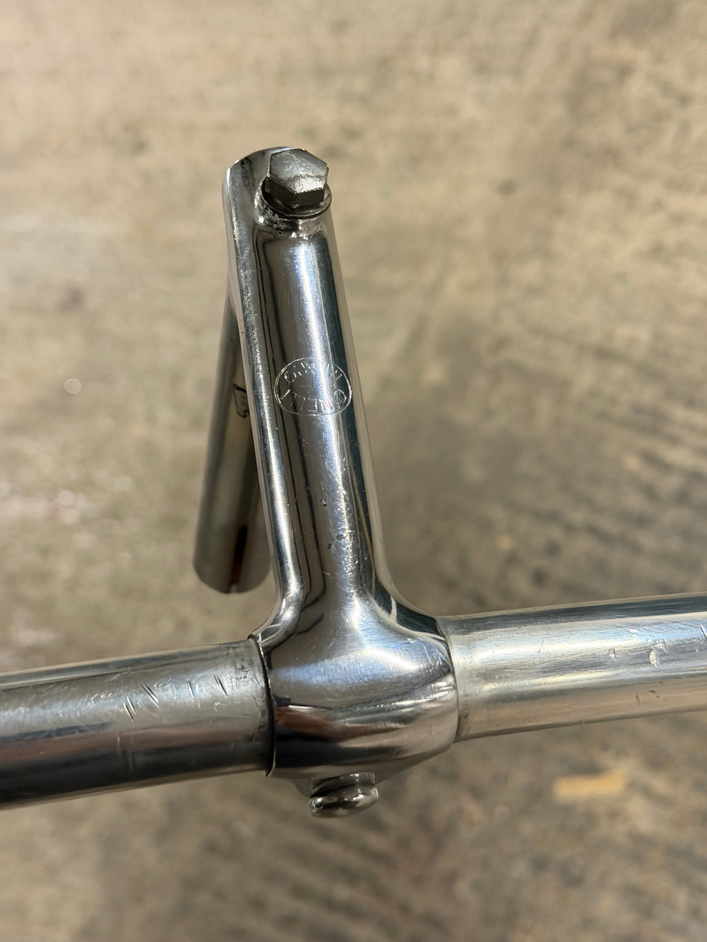 Vintage Cinelli Quil Stem 105mm and Drop Handlebars 38cm