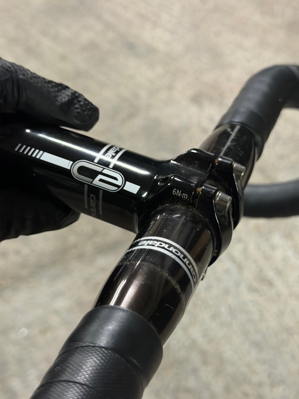 Cannondale Stem 100mm and Drop Handlebars 42cm