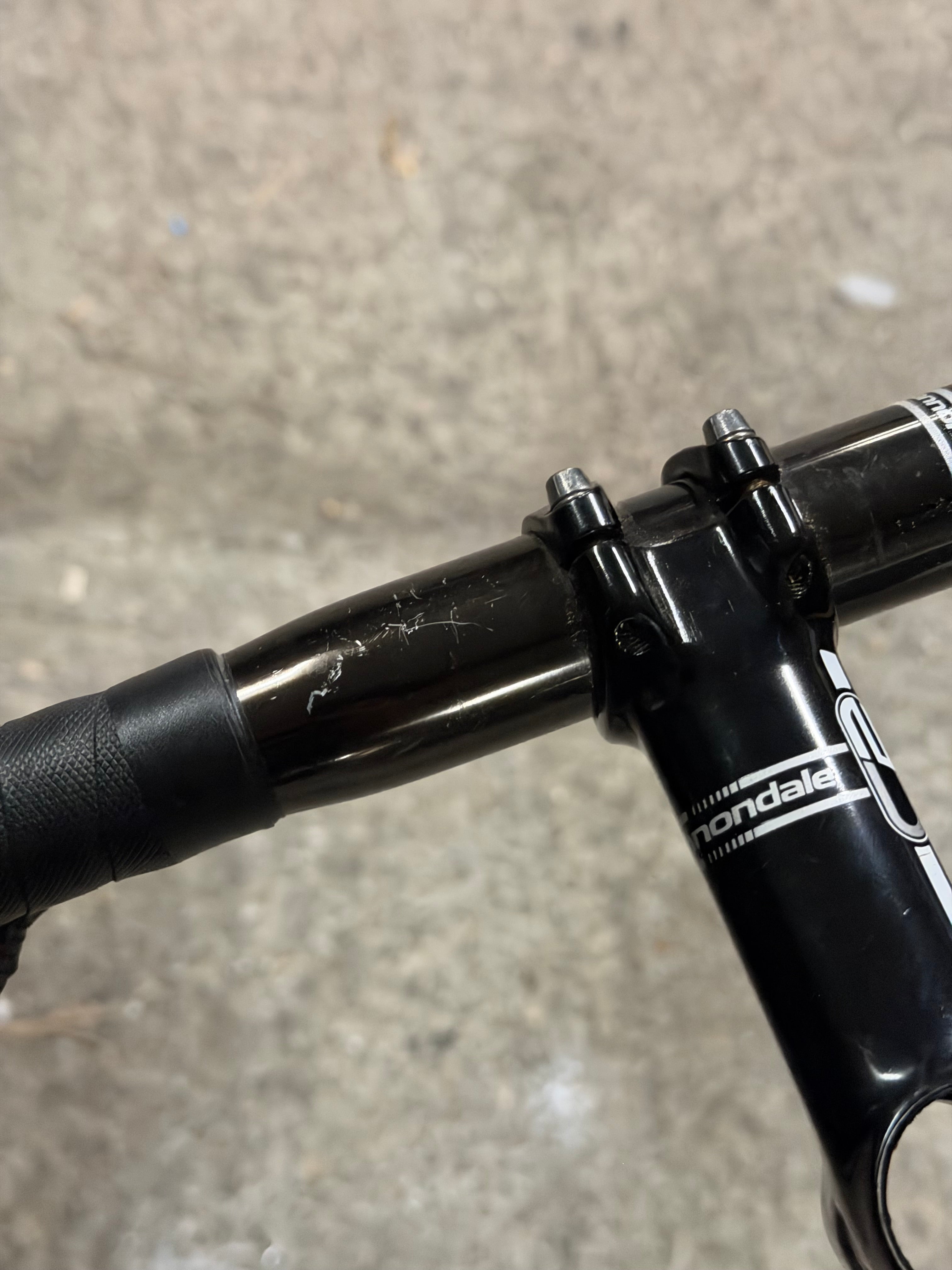 Cannondale Stem 100mm and Drop Handlebars 42cm