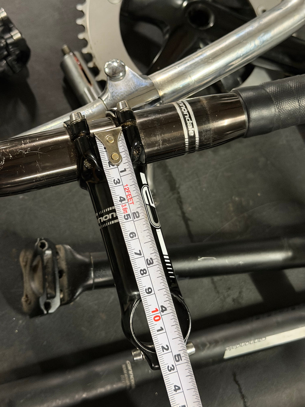Cannondale Stem 100mm and Drop Handlebars 42cm