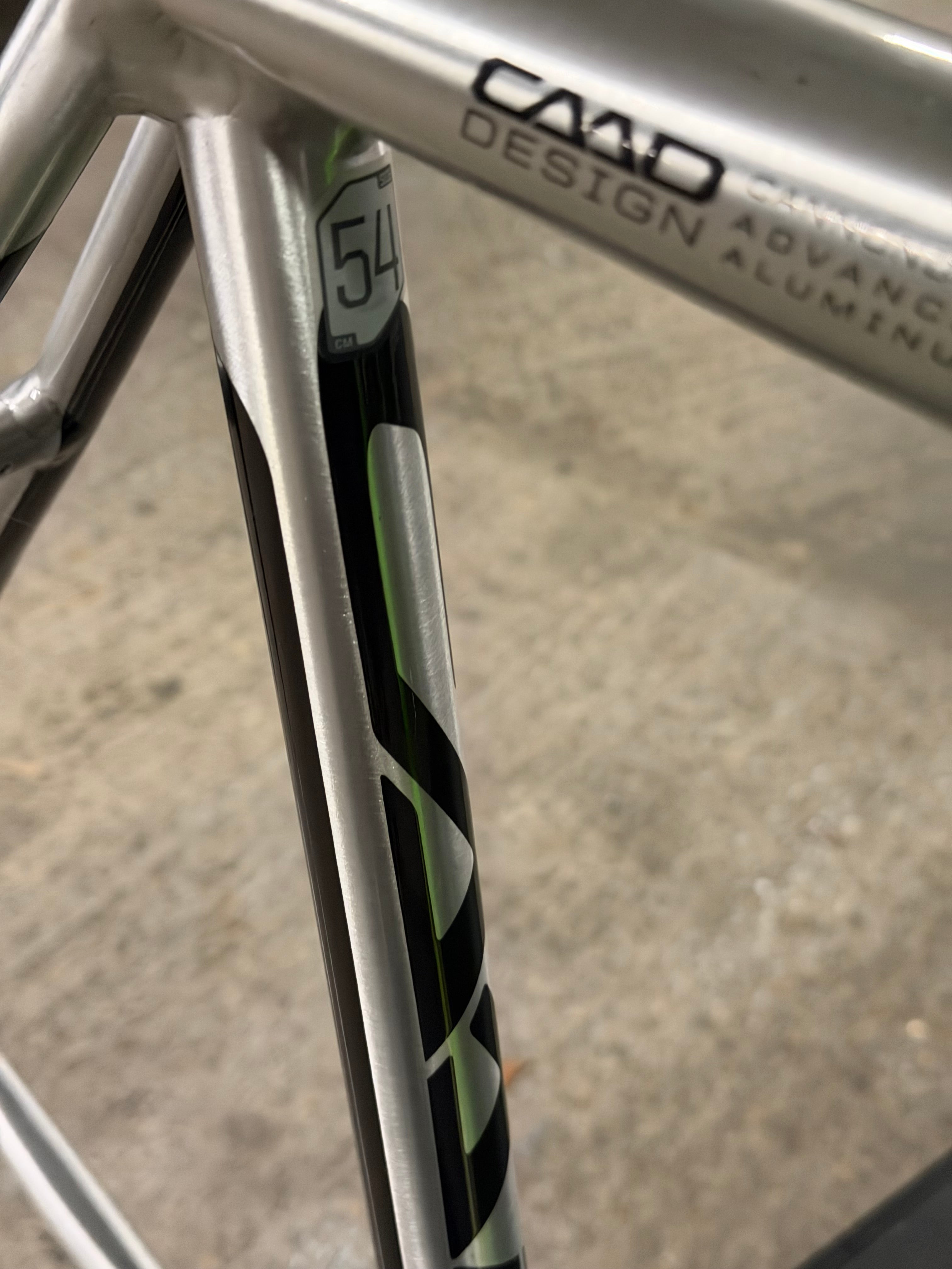 Cannondale Track Caad10 Frameset Size 54