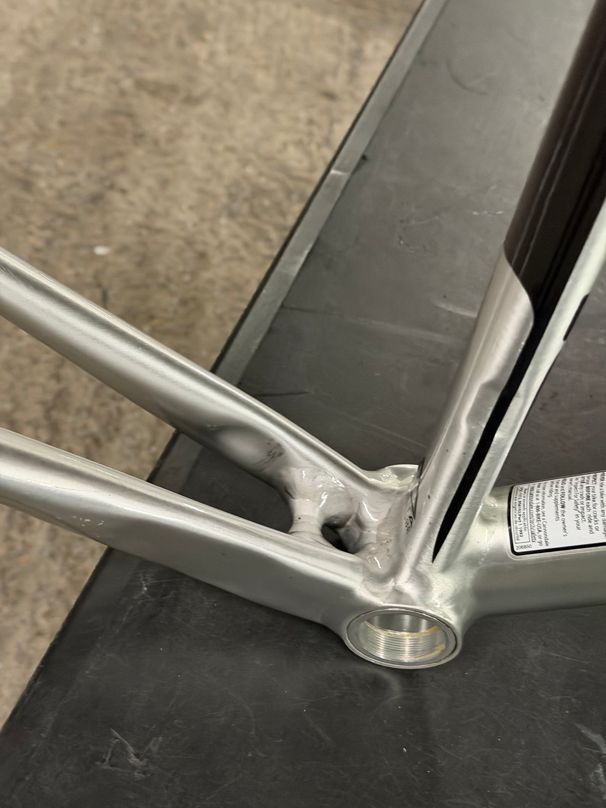 Cannondale Track Caad10 Frameset Size 54