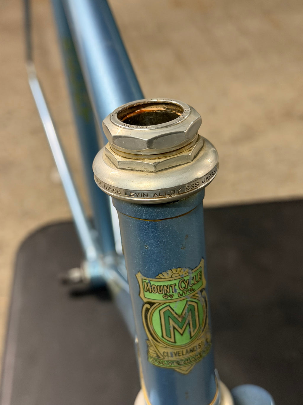 Vintage Mount Track Frameset Size 53