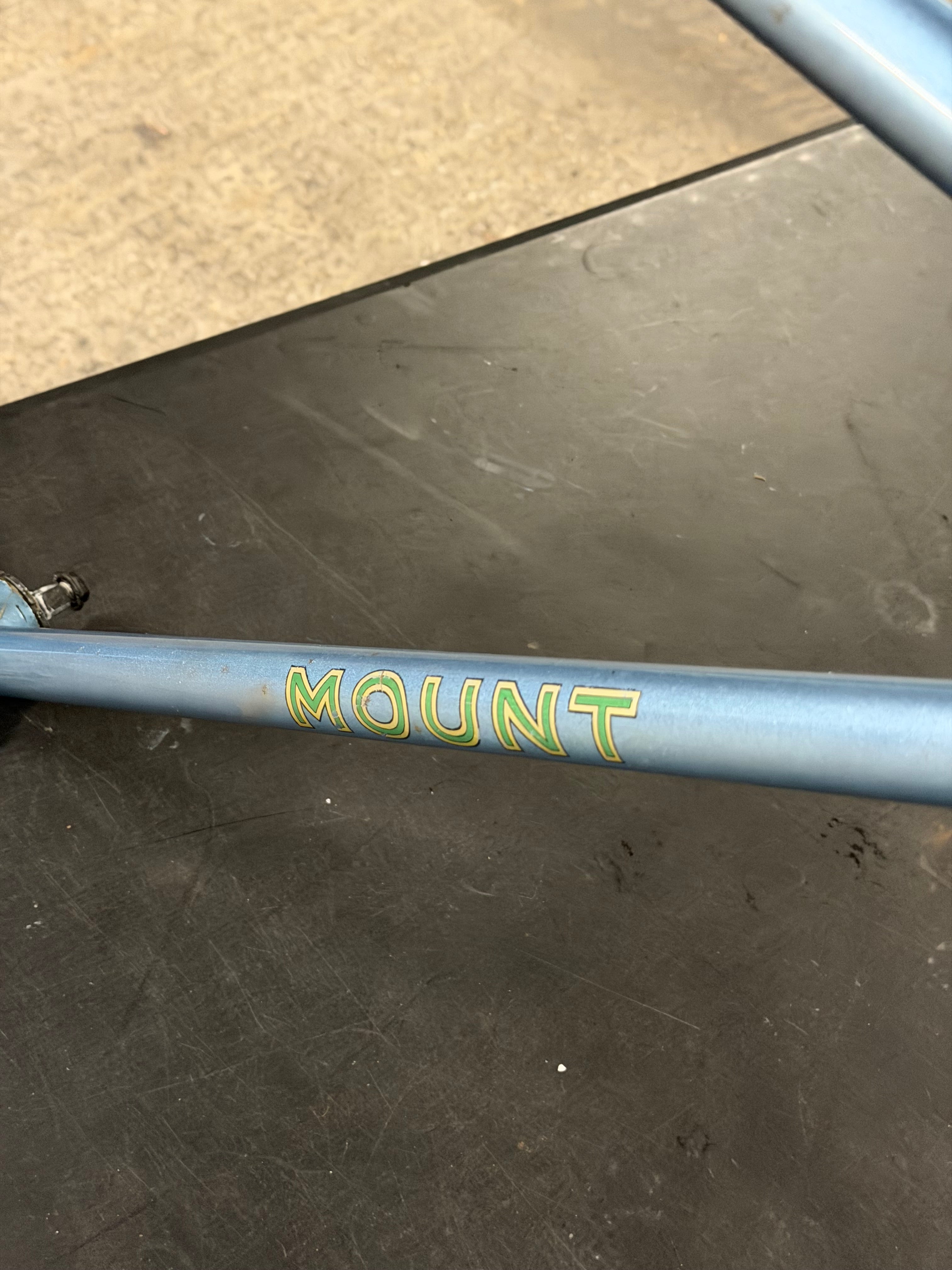 Vintage Mount Track Frameset Size 53