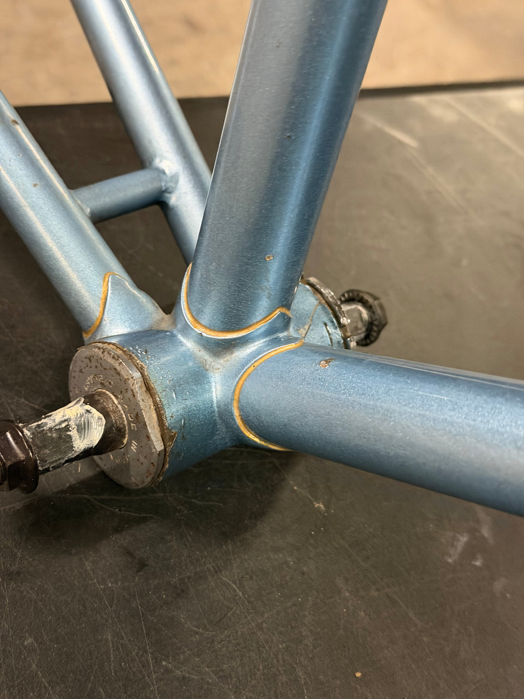 Vintage Mount Track Frameset Size 53